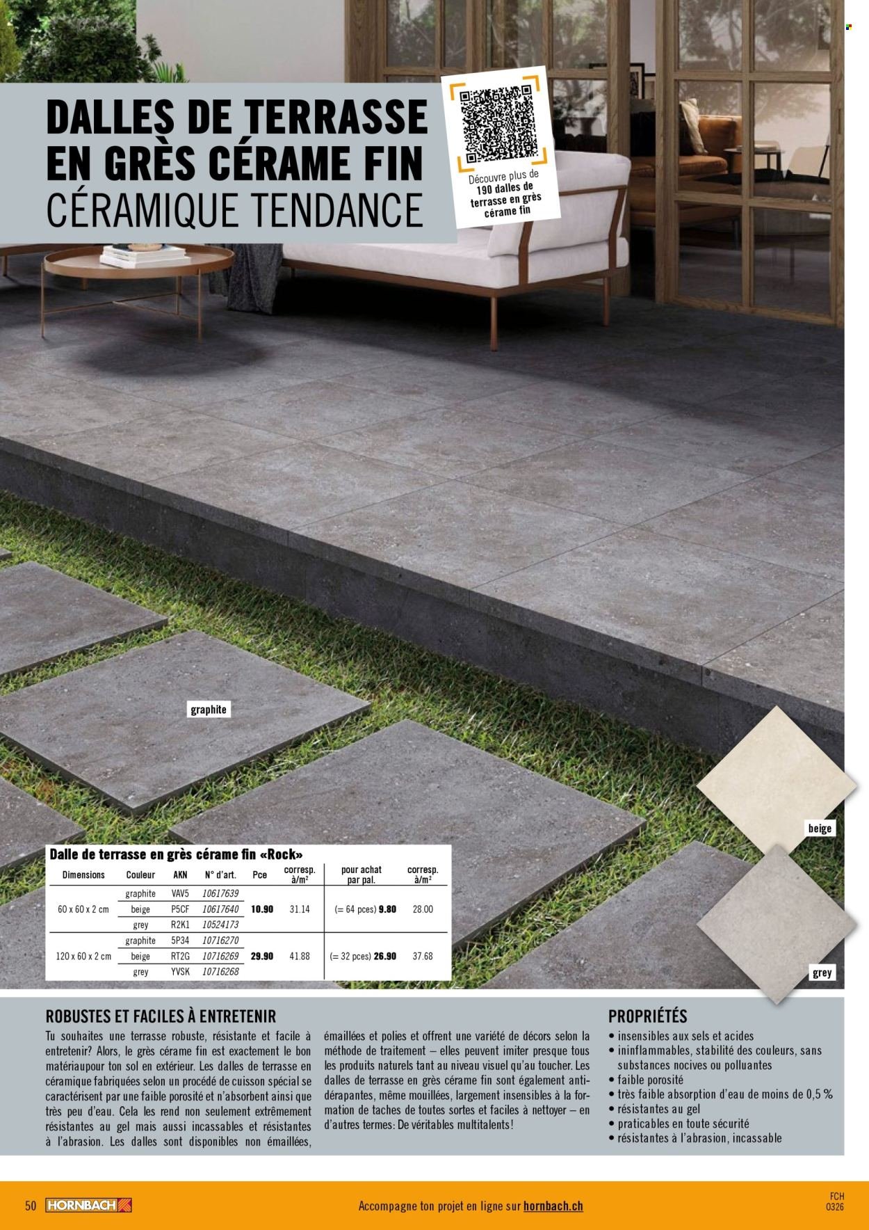HORNBACH Prospekt - Aménagement de jardin et de terrasse (2026-03-04 - 2026-03-31)