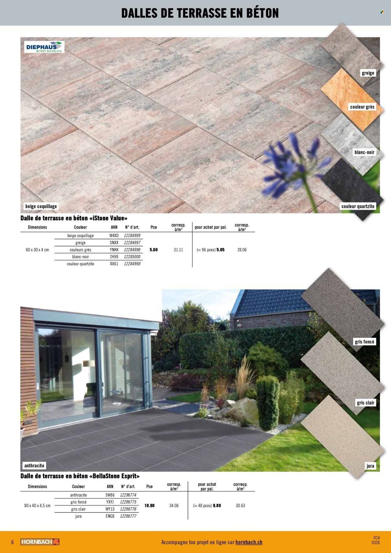 HORNBACH Prospekt - Aménagement de jardin et de terrasse (2026-03-04 - 2026-03-31)