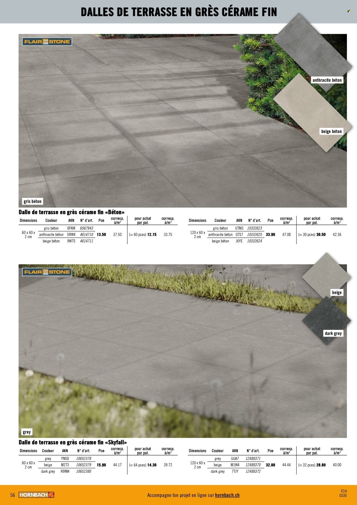 HORNBACH Prospekt - Aménagement de jardin et de terrasse (2026-03-04 - 2026-03-31)