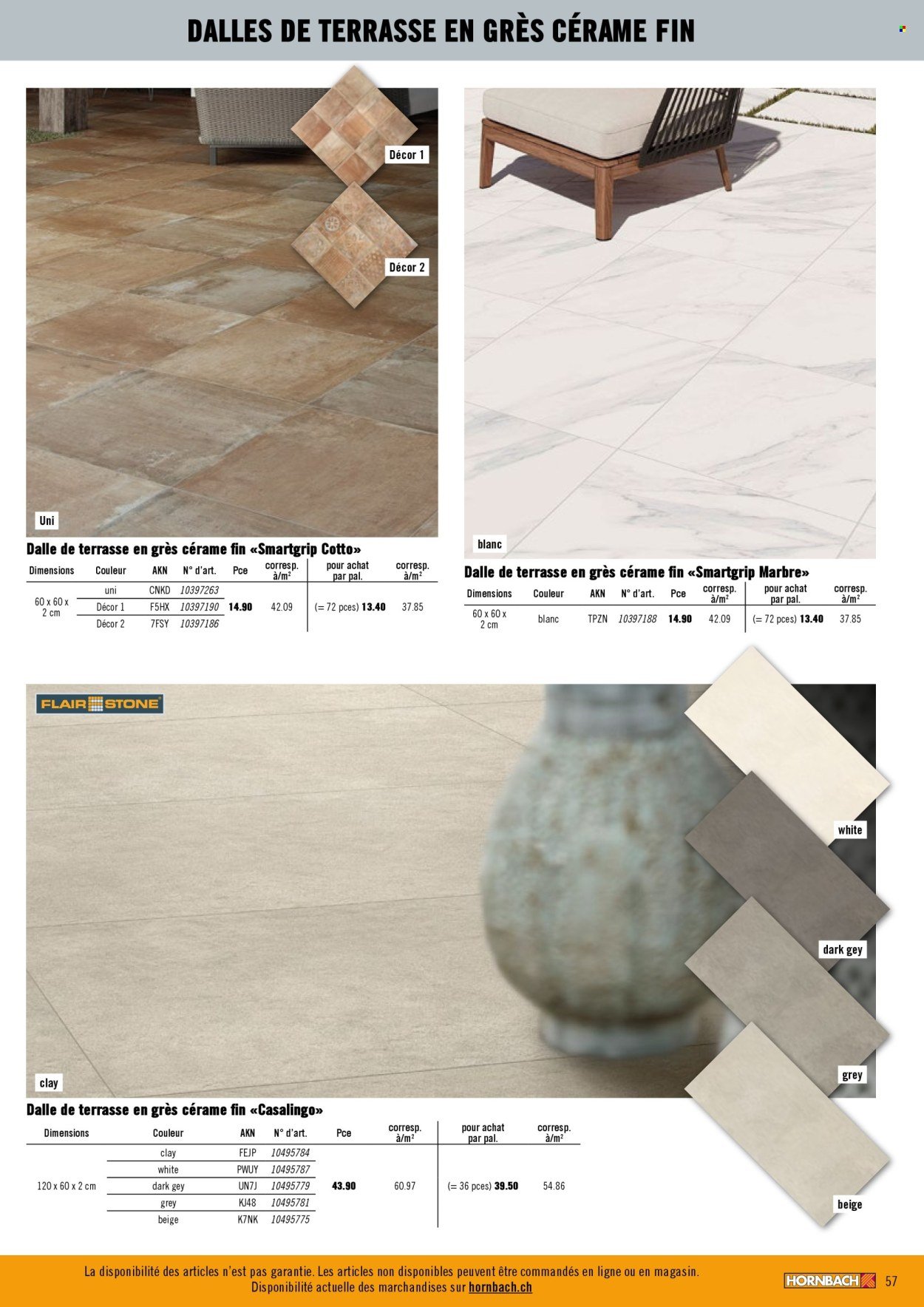 HORNBACH Prospekt - Aménagement de jardin et de terrasse (2026-03-04 - 2026-03-31)