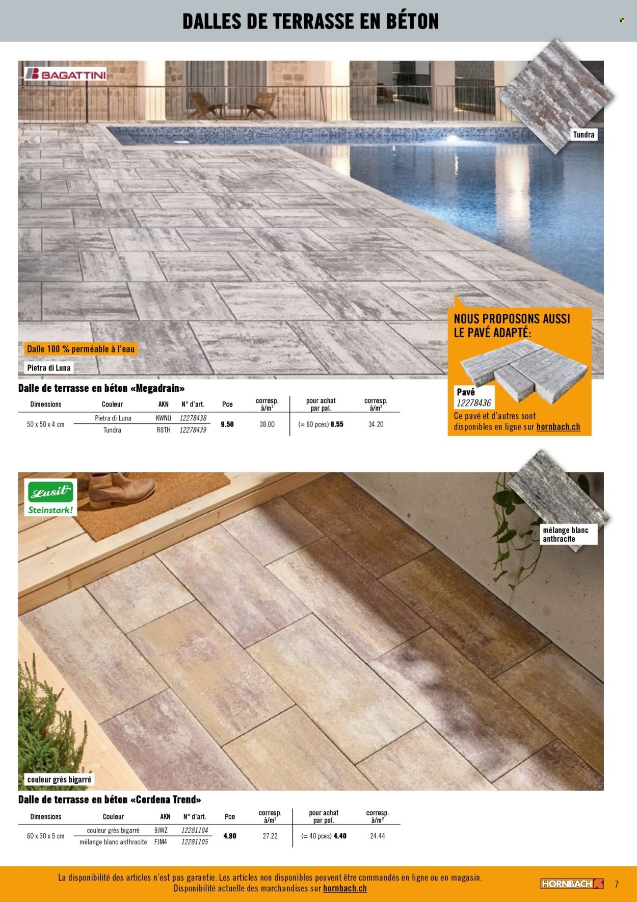 HORNBACH Prospekt - Aménagement de jardin et de terrasse (2026-03-04 - 2026-03-31)