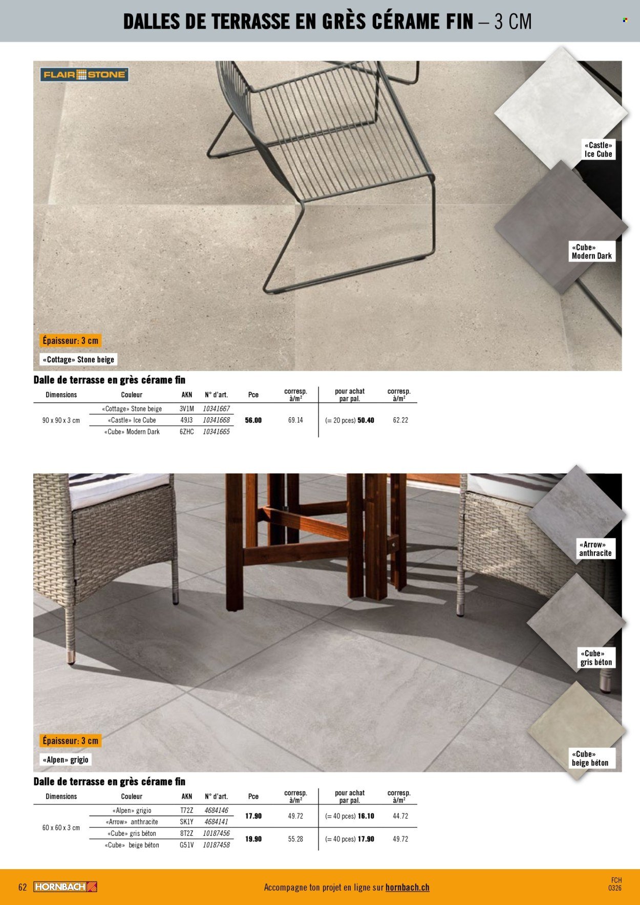 HORNBACH Prospekt - Aménagement de jardin et de terrasse (2026-03-04 - 2026-03-31)
