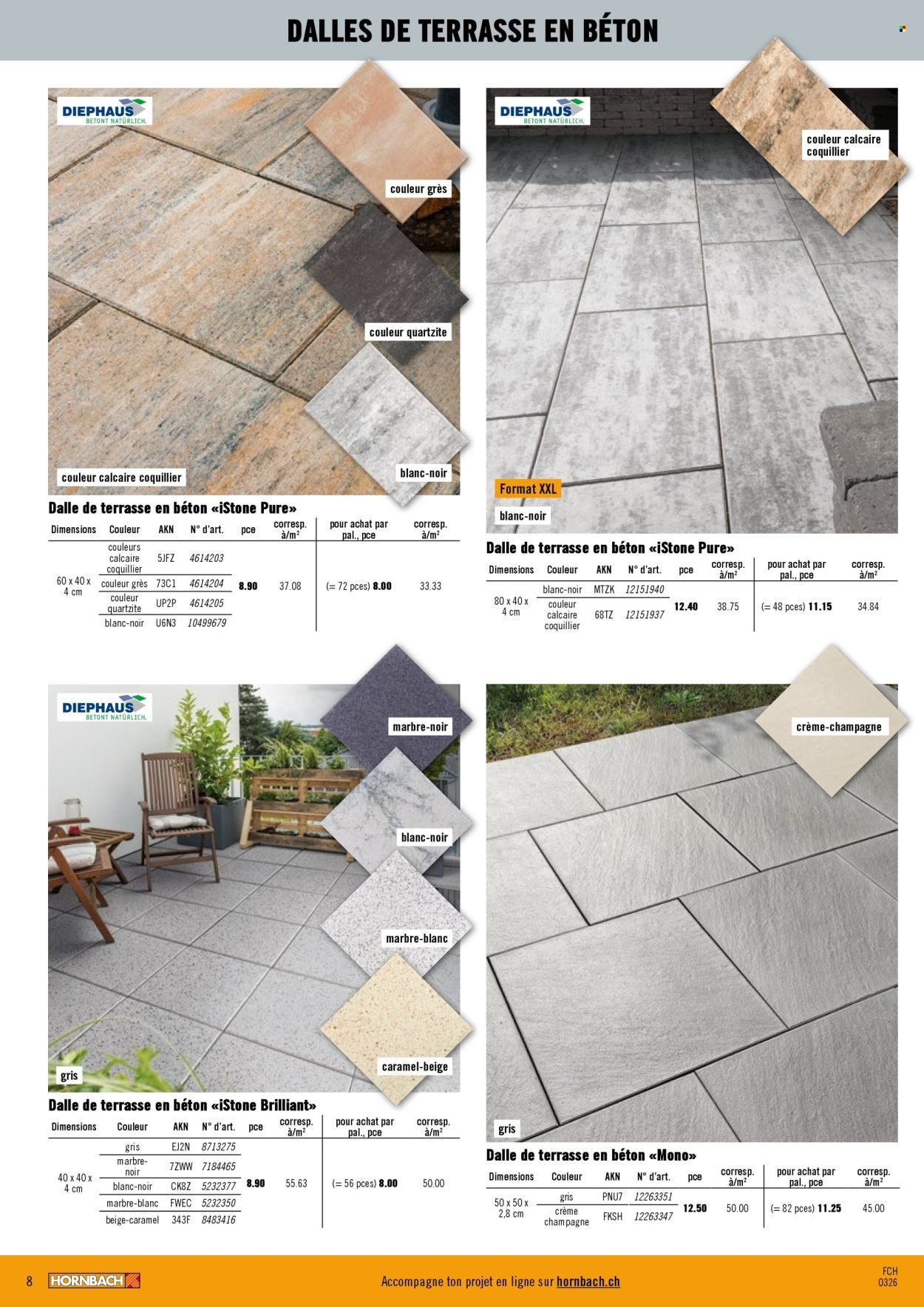 HORNBACH Prospekt - Aménagement de jardin et de terrasse (2026-03-04 - 2026-03-31)