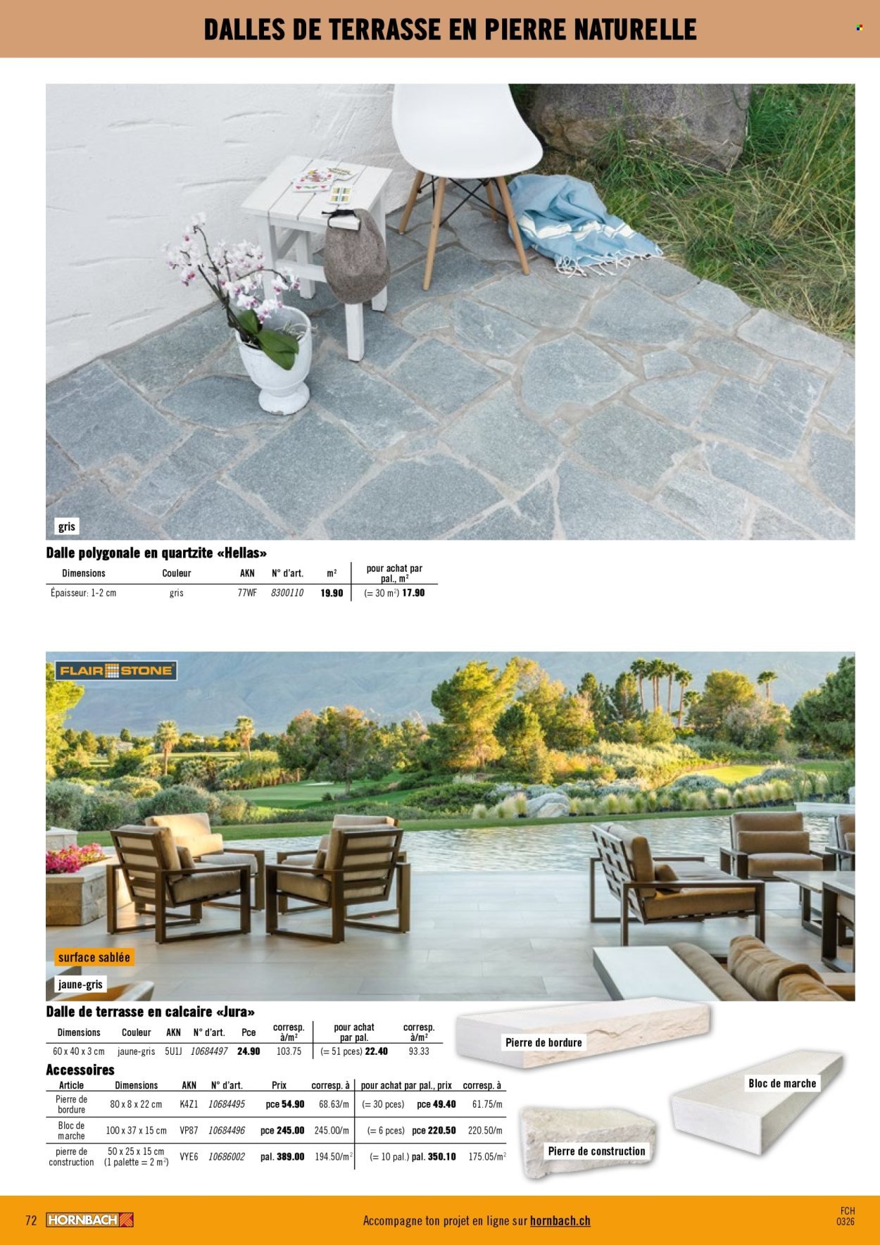 HORNBACH Prospekt - Aménagement de jardin et de terrasse (2026-03-04 - 2026-03-31)