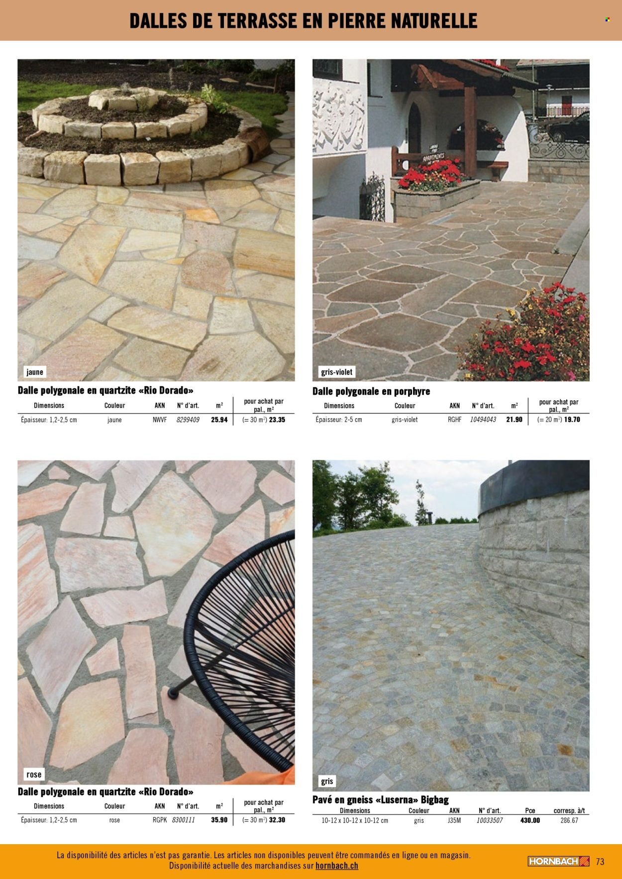 HORNBACH Prospekt - Aménagement de jardin et de terrasse (2026-03-04 - 2026-03-31)