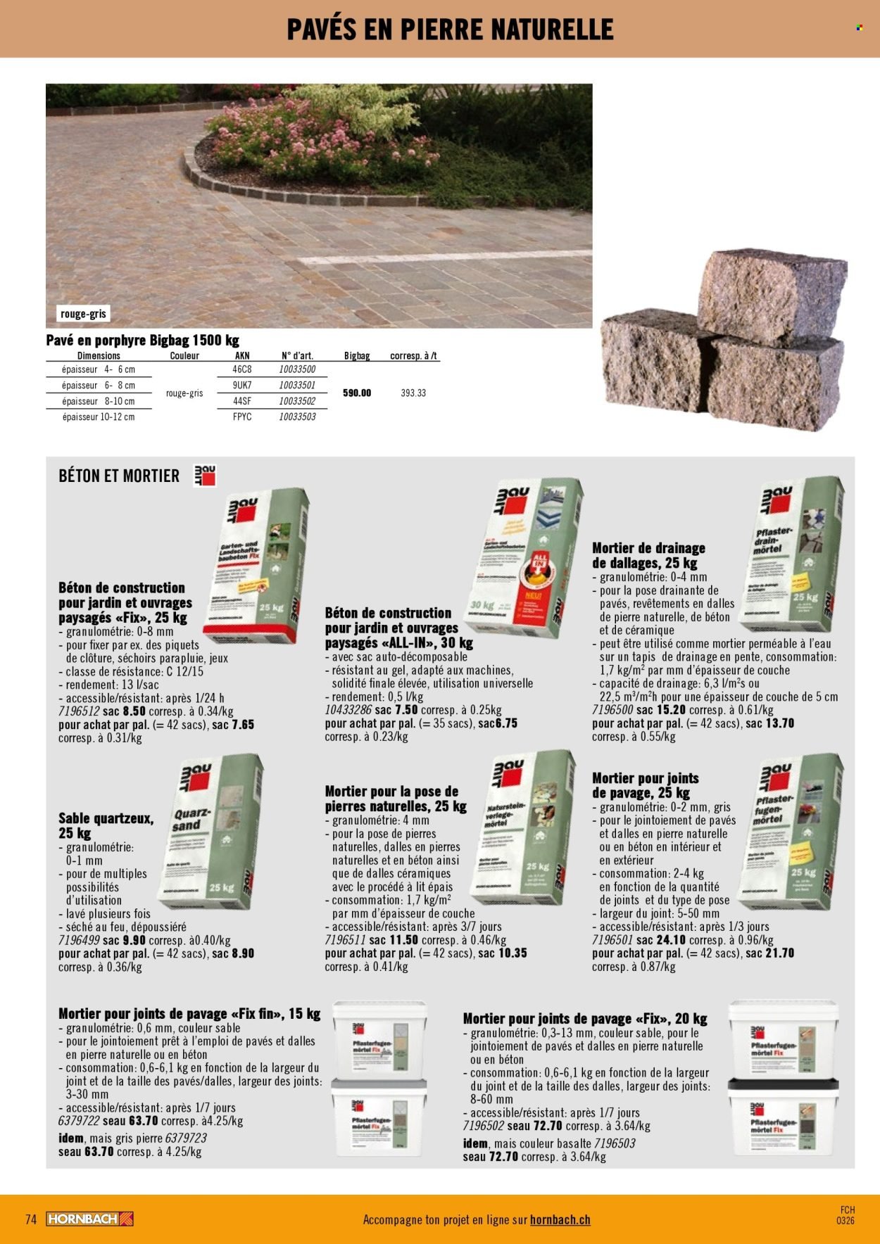 HORNBACH Prospekt - Aménagement de jardin et de terrasse (2026-03-04 - 2026-03-31)