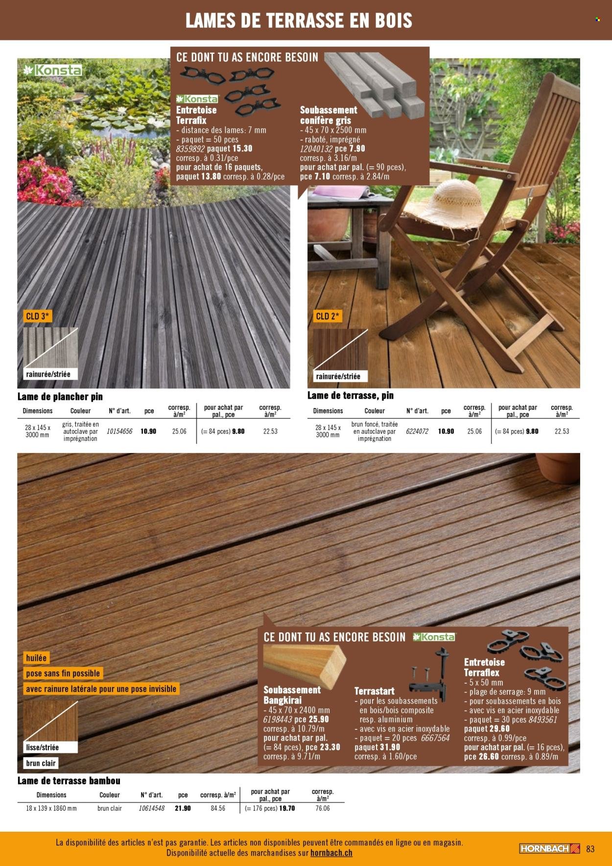 HORNBACH Prospekt - Aménagement de jardin et de terrasse (2026-03-04 - 2026-03-31)