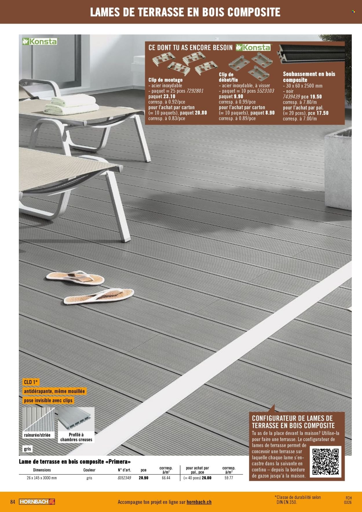 HORNBACH Prospekt - Aménagement de jardin et de terrasse (2026-03-04 - 2026-03-31)