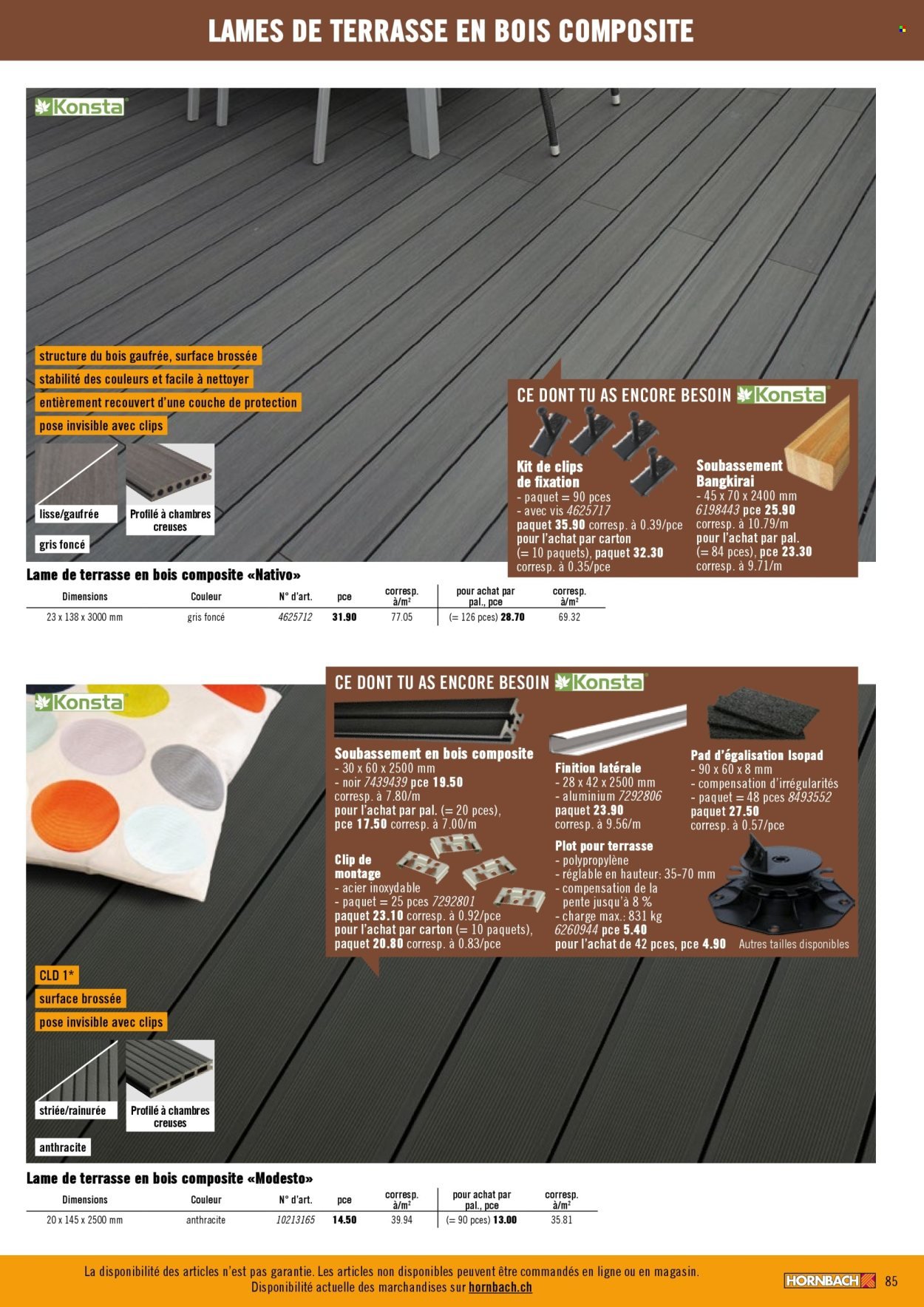 HORNBACH Prospekt - Aménagement de jardin et de terrasse (2026-03-04 - 2026-03-31)