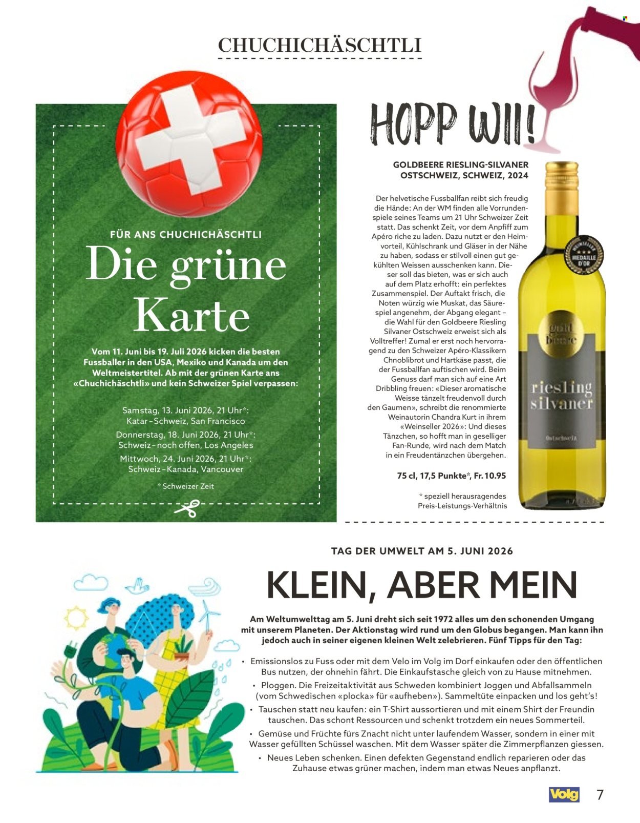VOLG Prospekt - Vom 1.6.2026 (2026-06-01 - 2026-06-30)