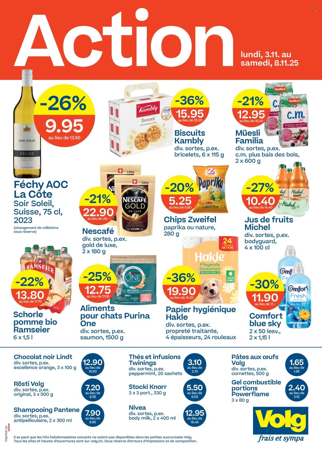 VOLG Prospekt - Vom 3.11.2025 (2025-11-03 - 2025-11-08) | 1