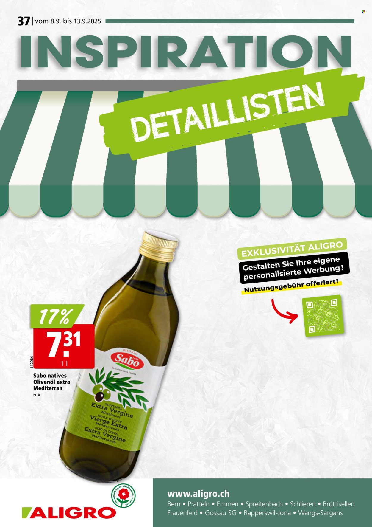 ALIGRO Prospekt - Inspiration Revendeurs (2025-09-08 - 2025-09-13) | 1