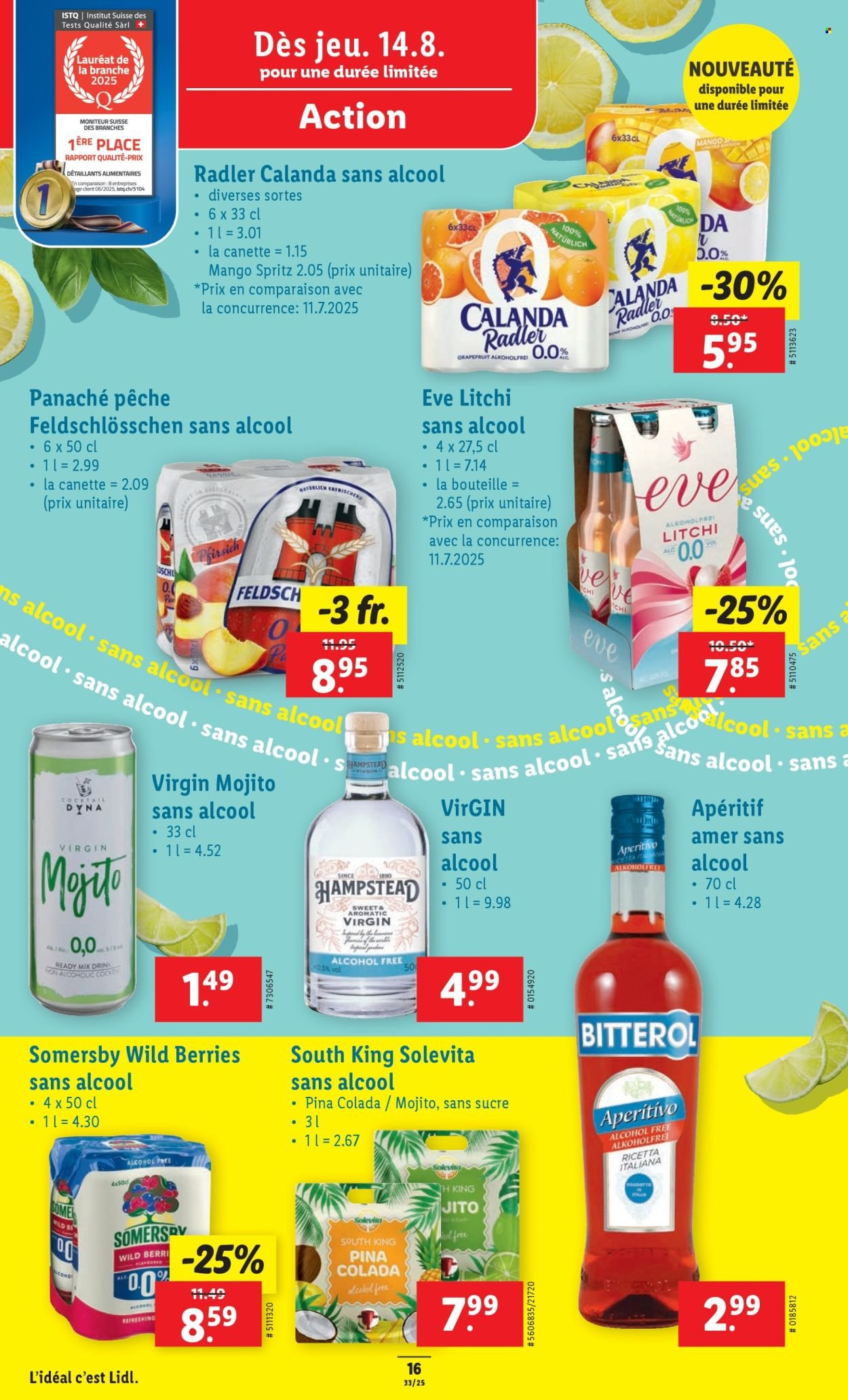 LIDL Prospekt - SEM 33 (2025-08-14 - 2025-08-20)