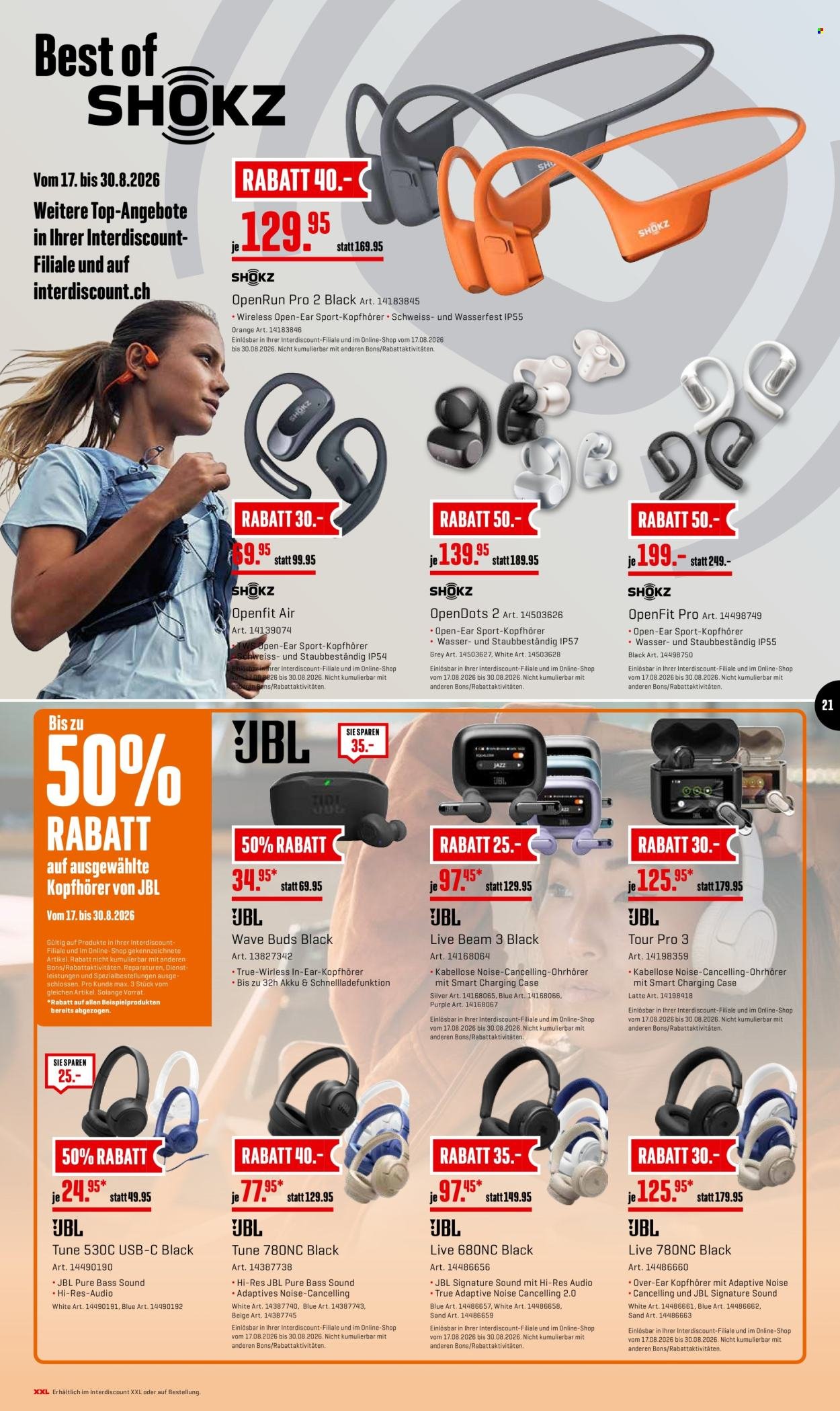 INTERDISCOUNT Prospekt - Vom 24.8.2026