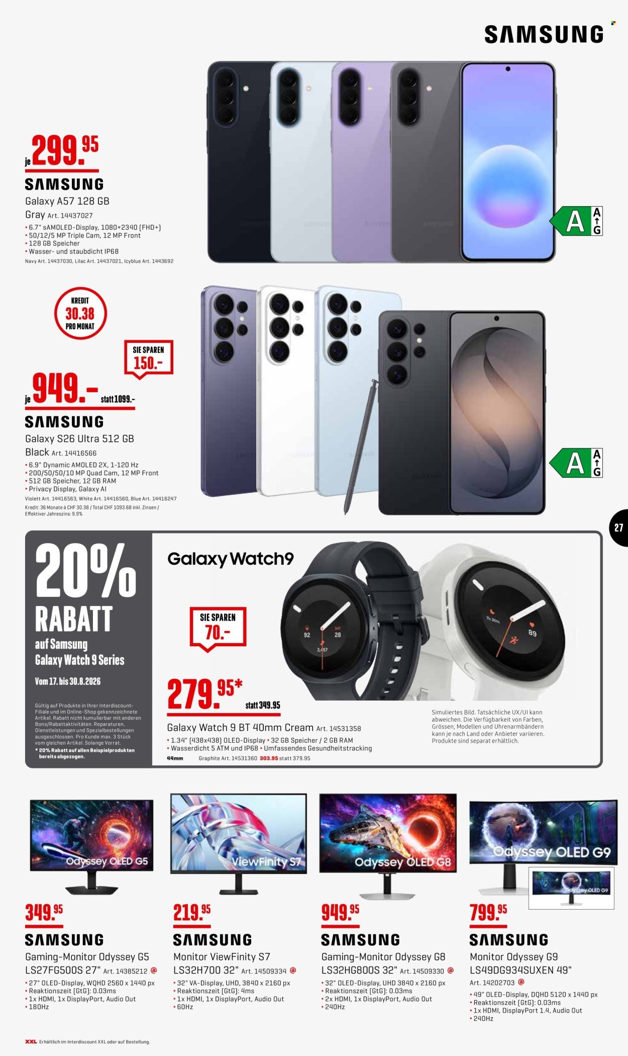 INTERDISCOUNT Prospekt - Vom 24.8.2026