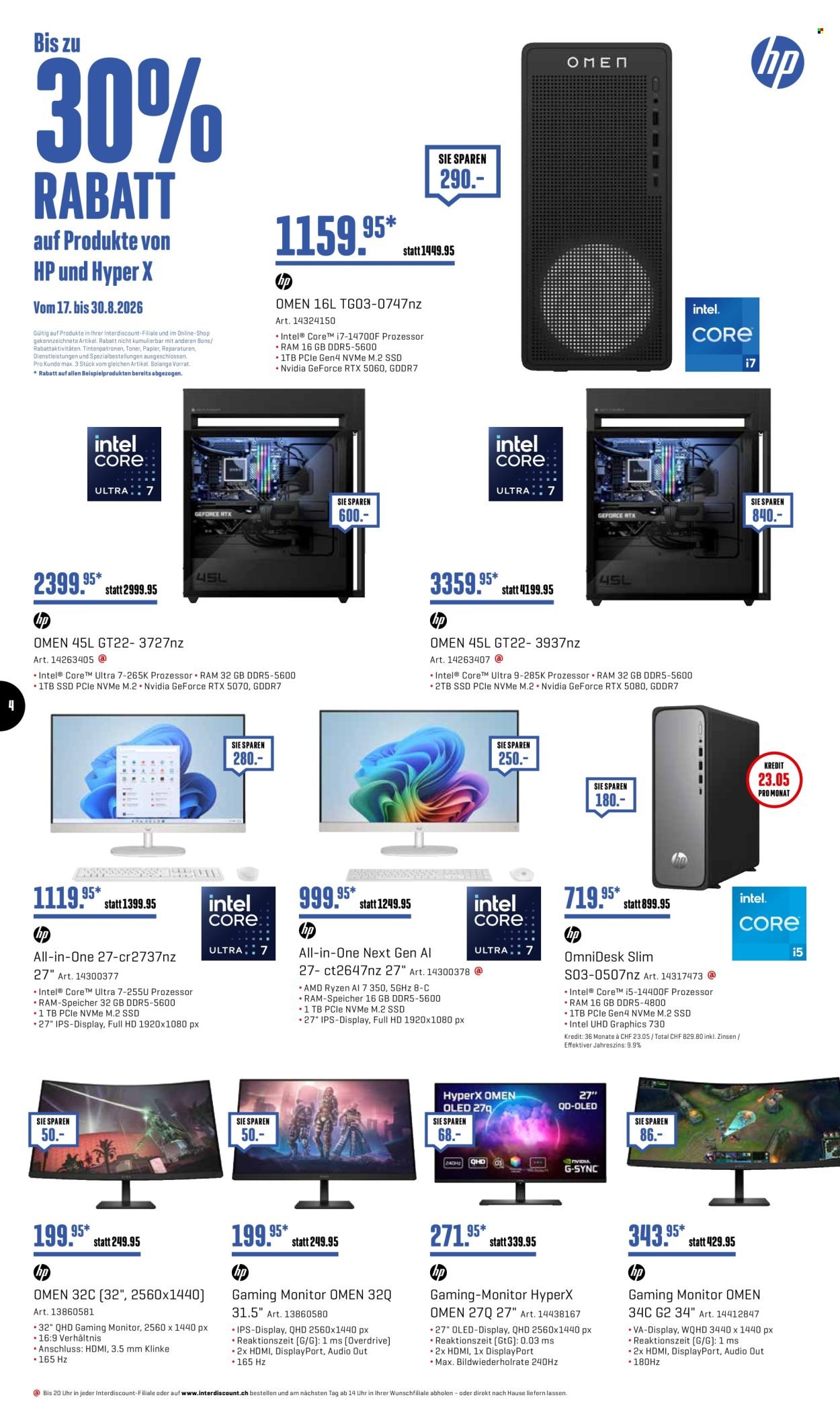 INTERDISCOUNT Prospekt - Vom 24.8.2026