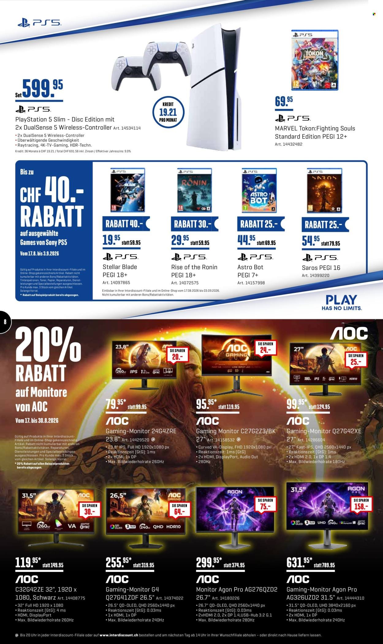 INTERDISCOUNT Prospekt - Vom 24.8.2026
