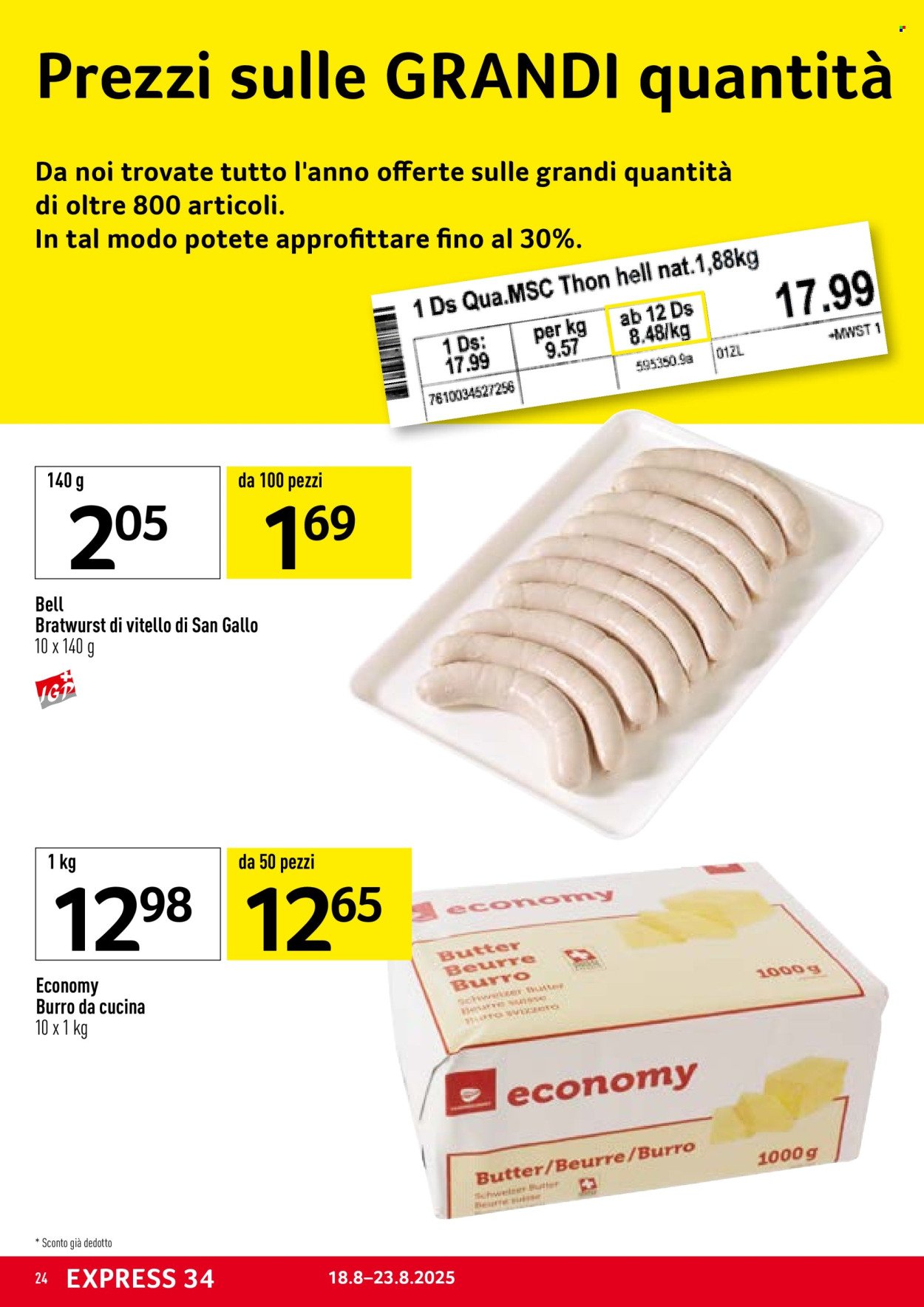 PRODEGA Prospekt - Express 34 (2025-08-18 - 2025-08-23)
