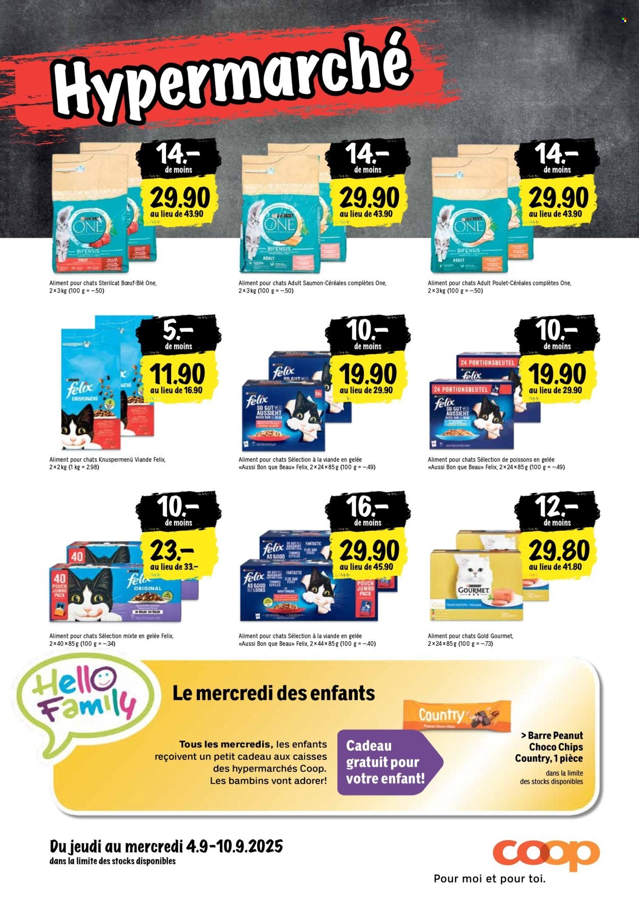 COOP Prospekt - Les actions Coop (2025-09-04 - 2025-09-10)