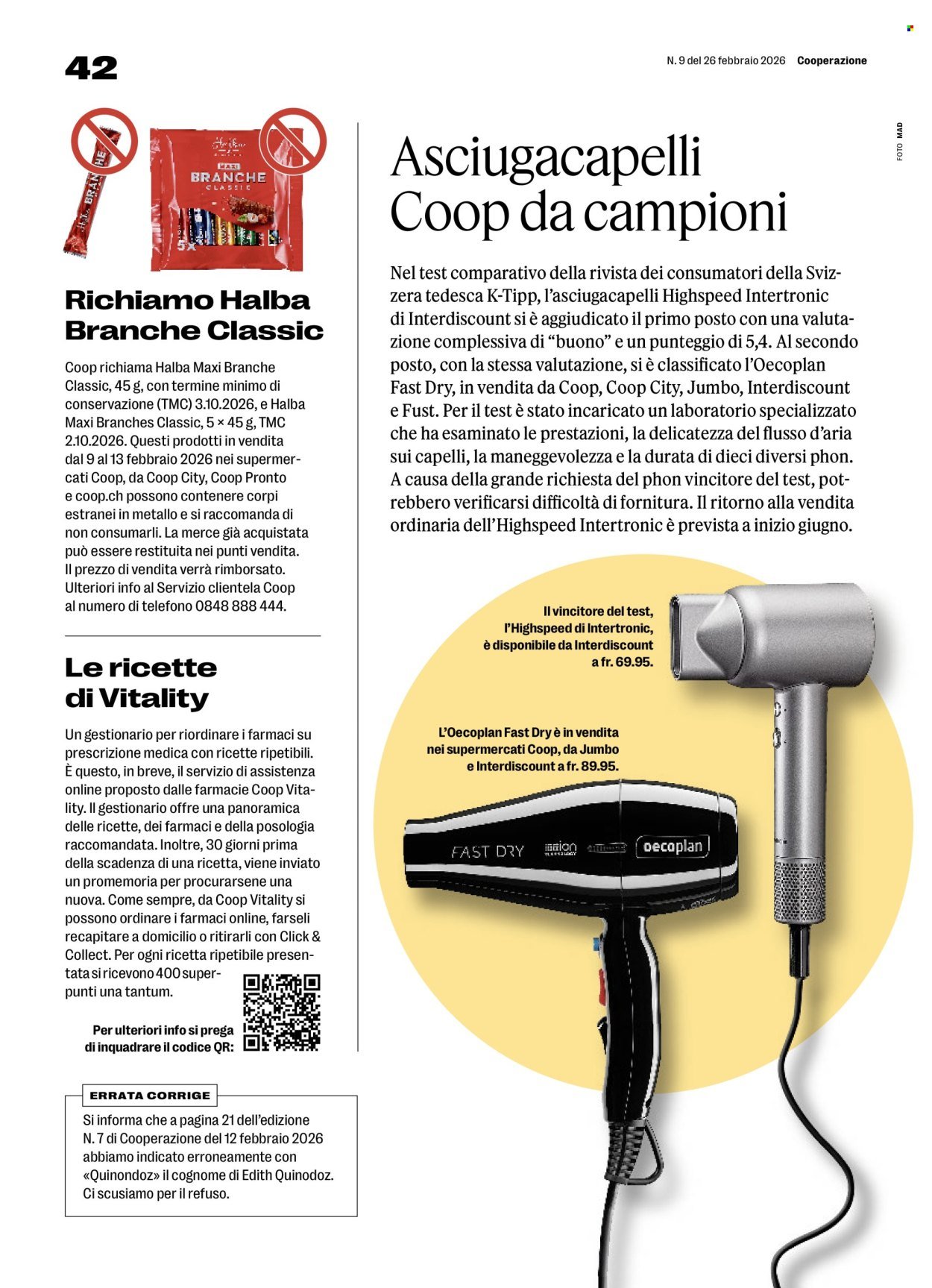 COOP Prospekt - COOPERAZIONE (2026-02-26 - 2026-03-04) | 42
