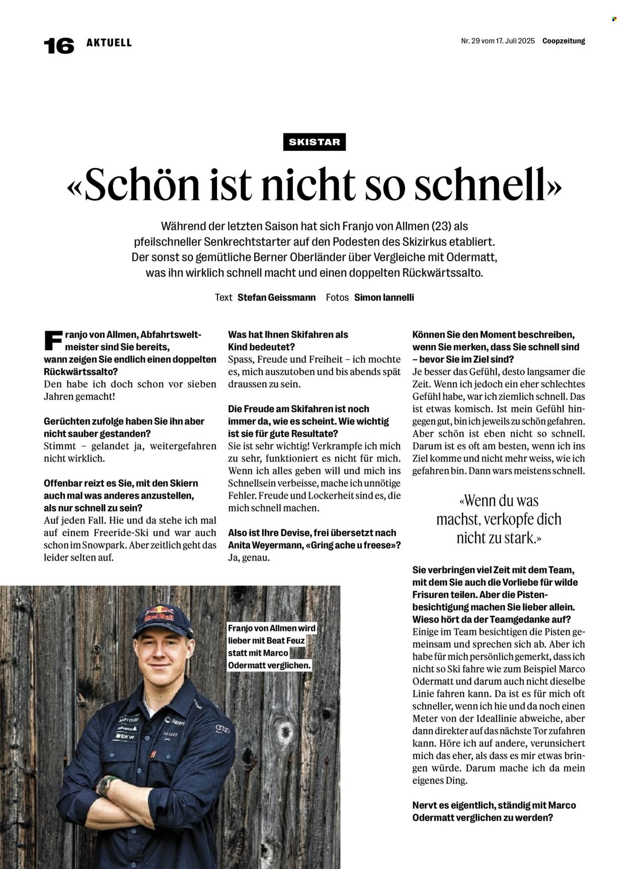 COOP Prospekt - COOPZEITUNG (2025-07-17 - 2025-07-23)