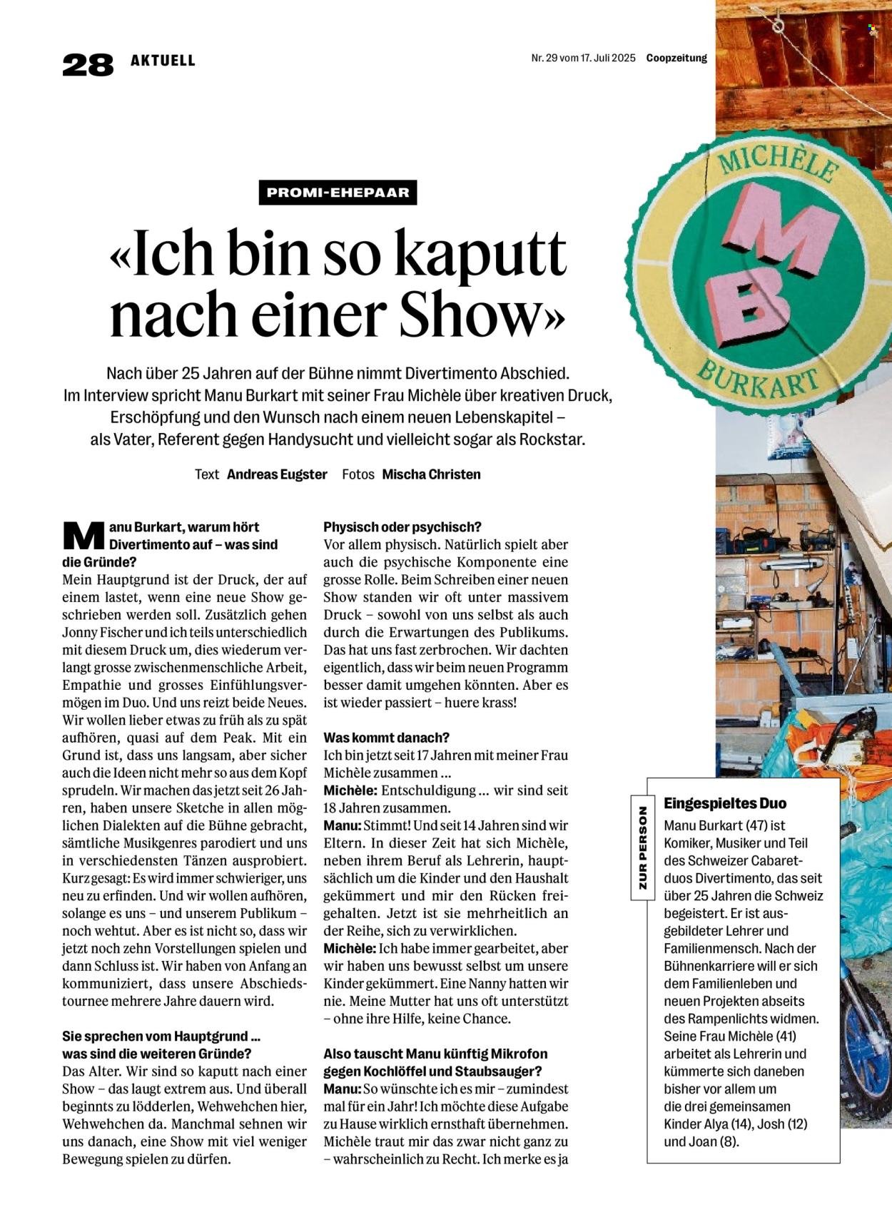 COOP Prospekt - COOPZEITUNG (2025-07-17 - 2025-07-23)
