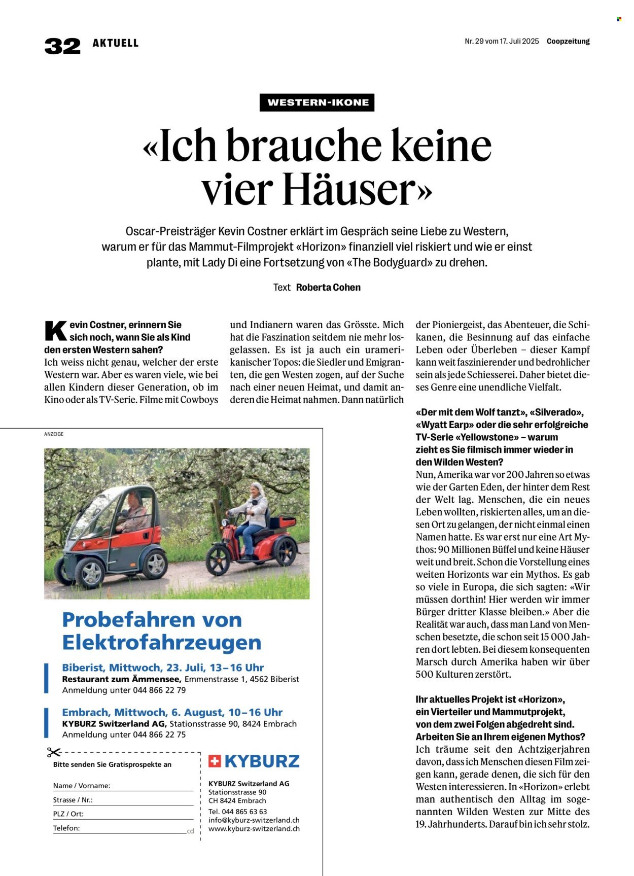 COOP Prospekt - COOPZEITUNG (2025-07-17 - 2025-07-23)