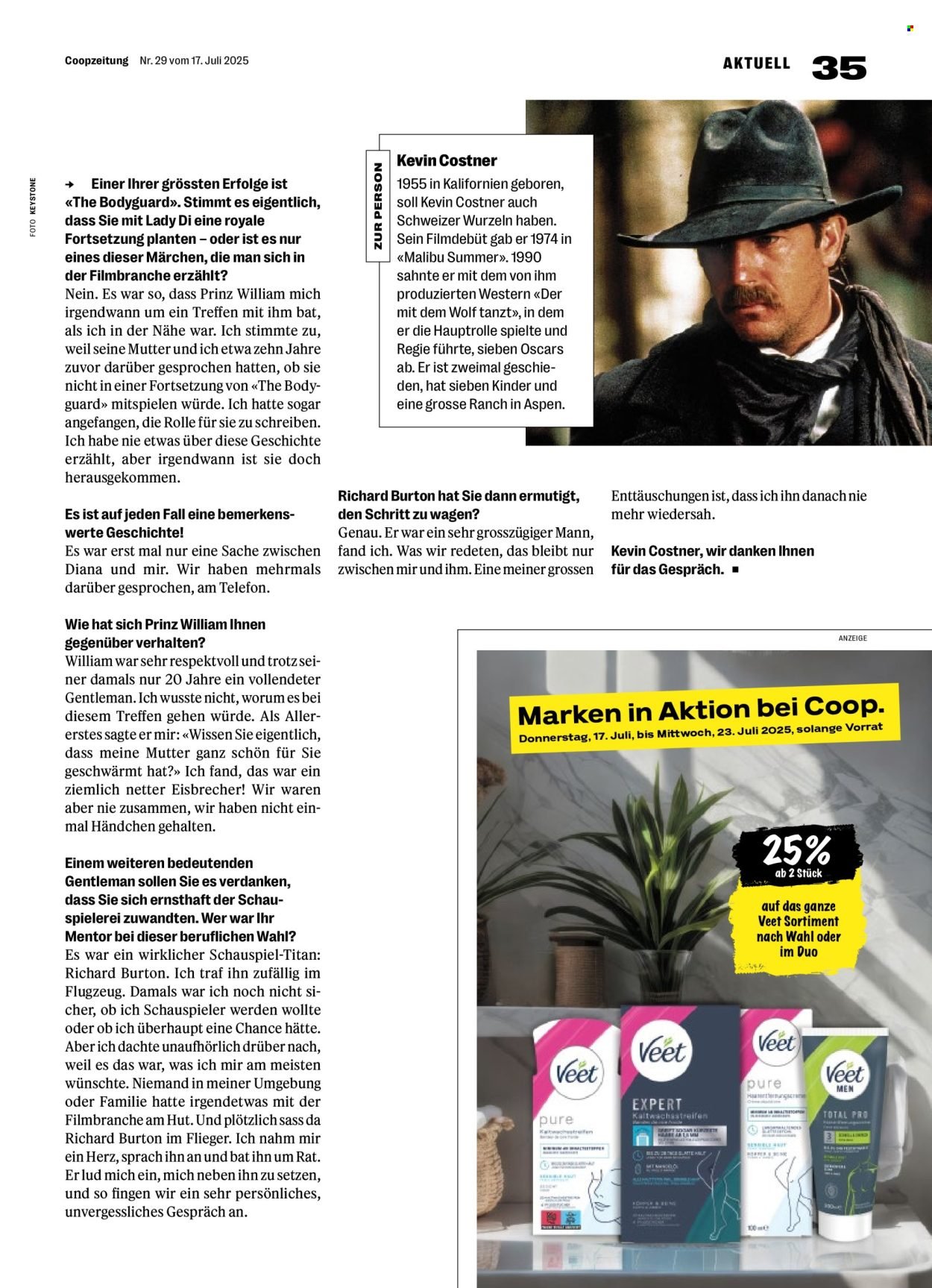 COOP Prospekt - COOPZEITUNG (2025-07-17 - 2025-07-23)