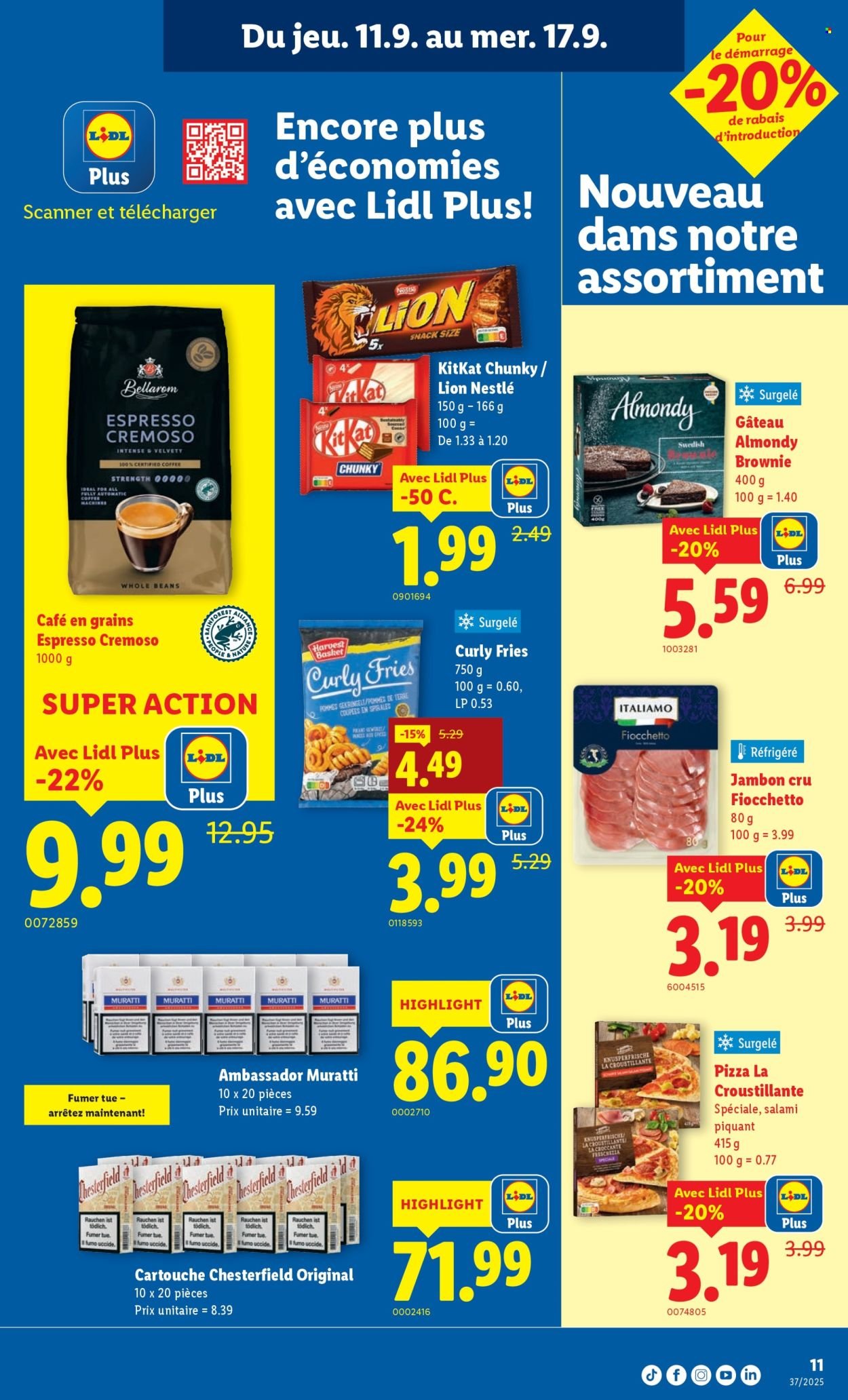 LIDL Prospekt - SEM 37 (2025-09-11 - 2025-09-19)