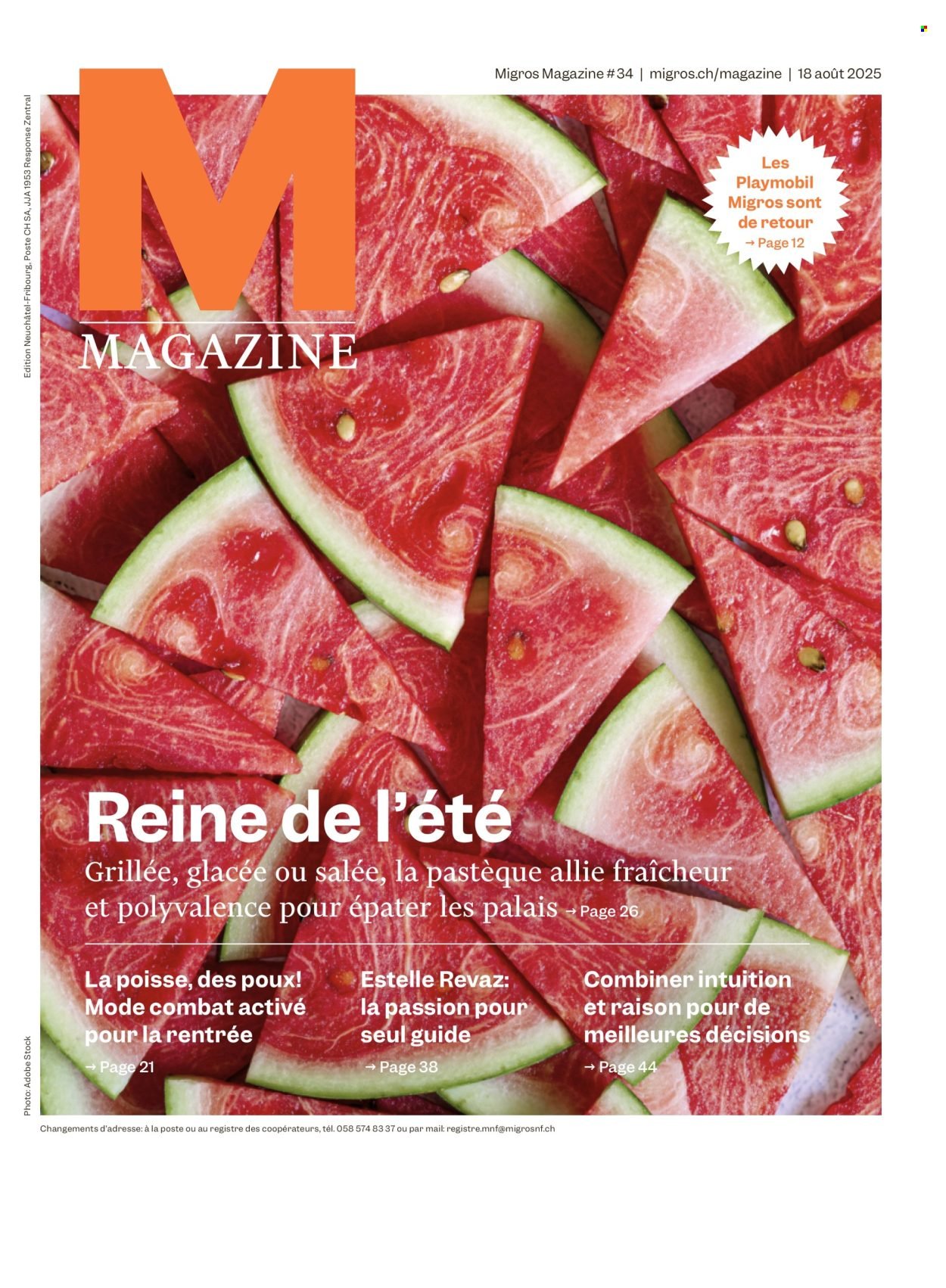 MIGROS Prospekt - Vom 19.8.2025 (2025-08-19 - 2025-08-25) | 1