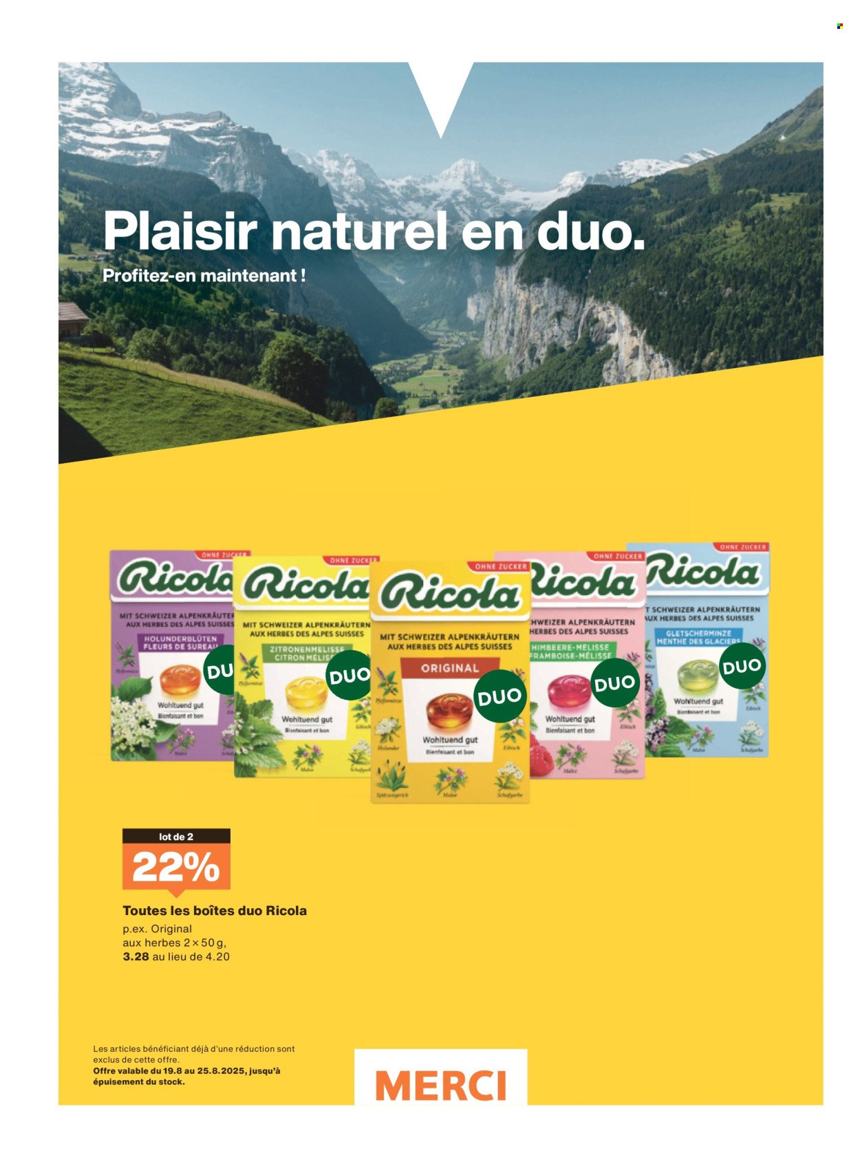 MIGROS Prospekt - Vom 19.8.2025 (2025-08-19 - 2025-08-25)