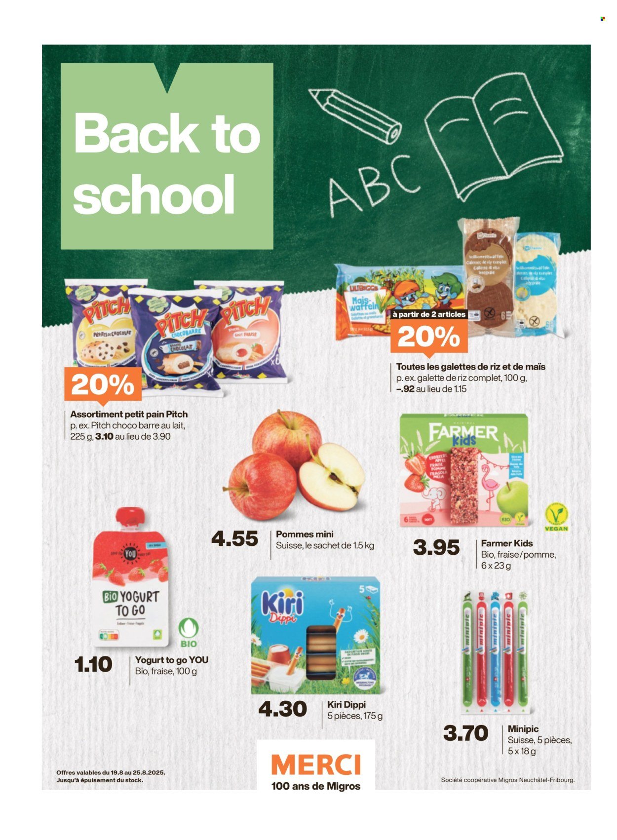 MIGROS Prospekt - Vom 19.8.2025 (2025-08-19 - 2025-08-25)