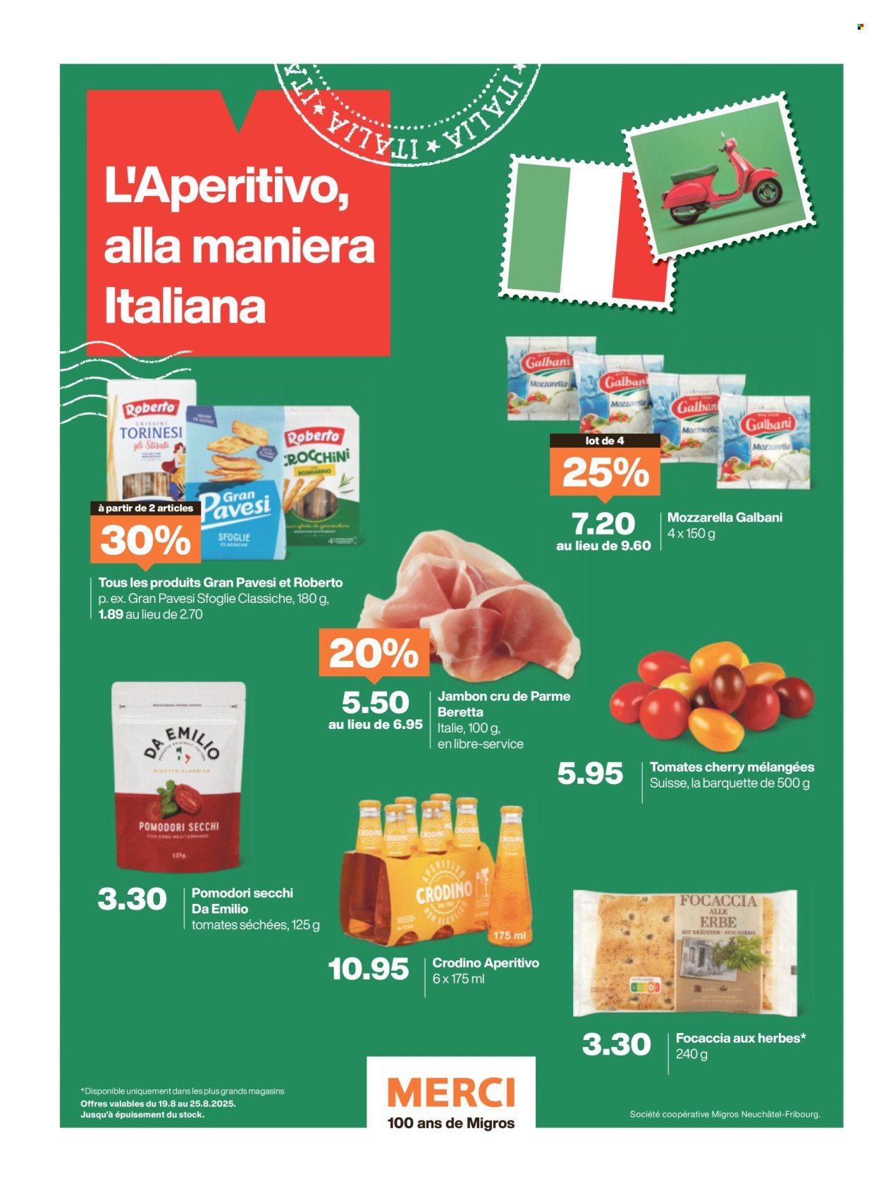 MIGROS Prospekt - Vom 19.8.2025 (2025-08-19 - 2025-08-25)