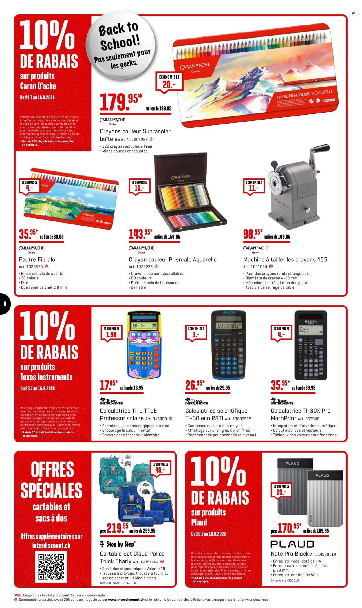 INTERDISCOUNT Prospekt - Vom 20.7.2026