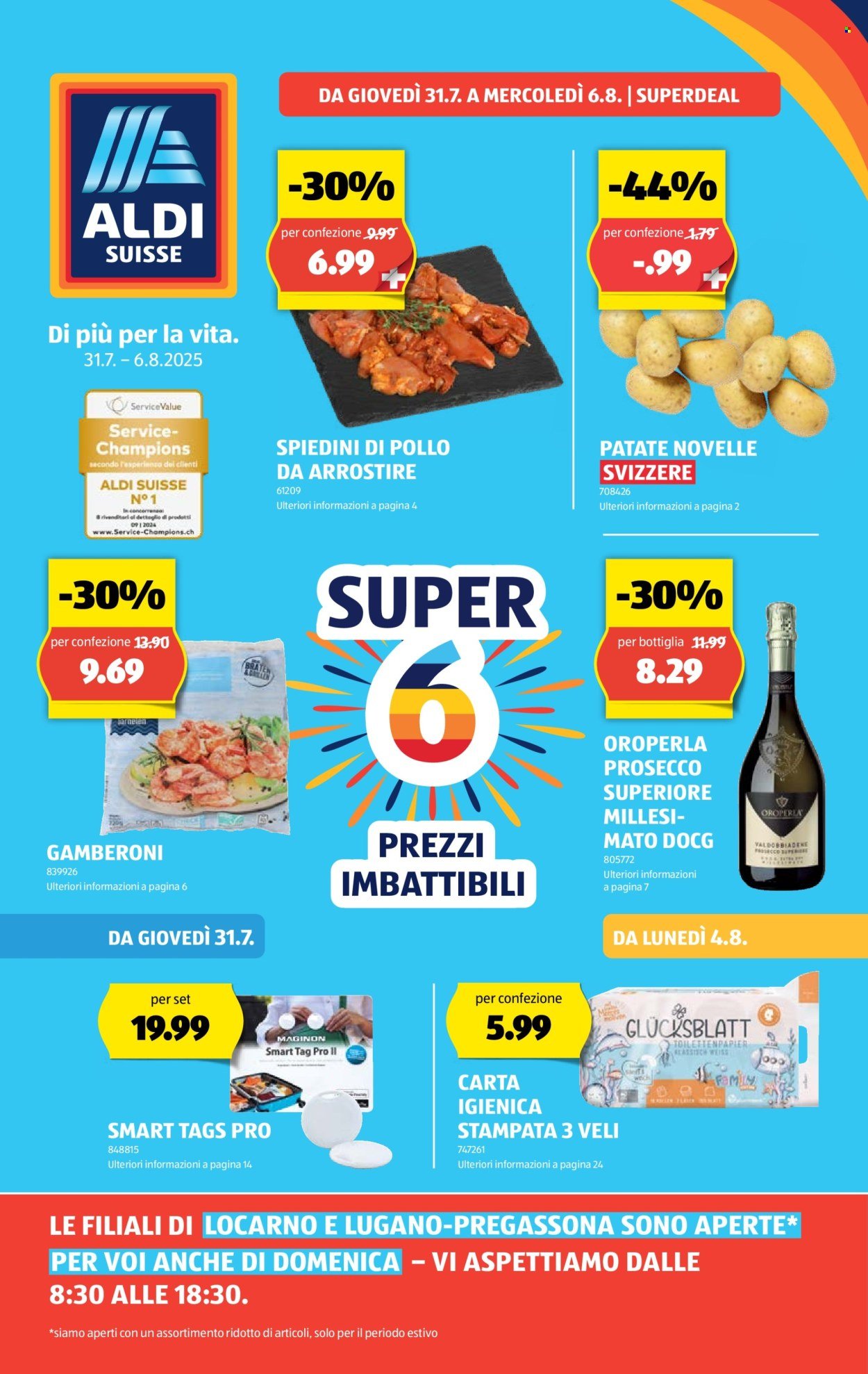 ALDI Prospekt - Vom 31.7.2025 (2025-07-31 - 2025-08-06) | 1