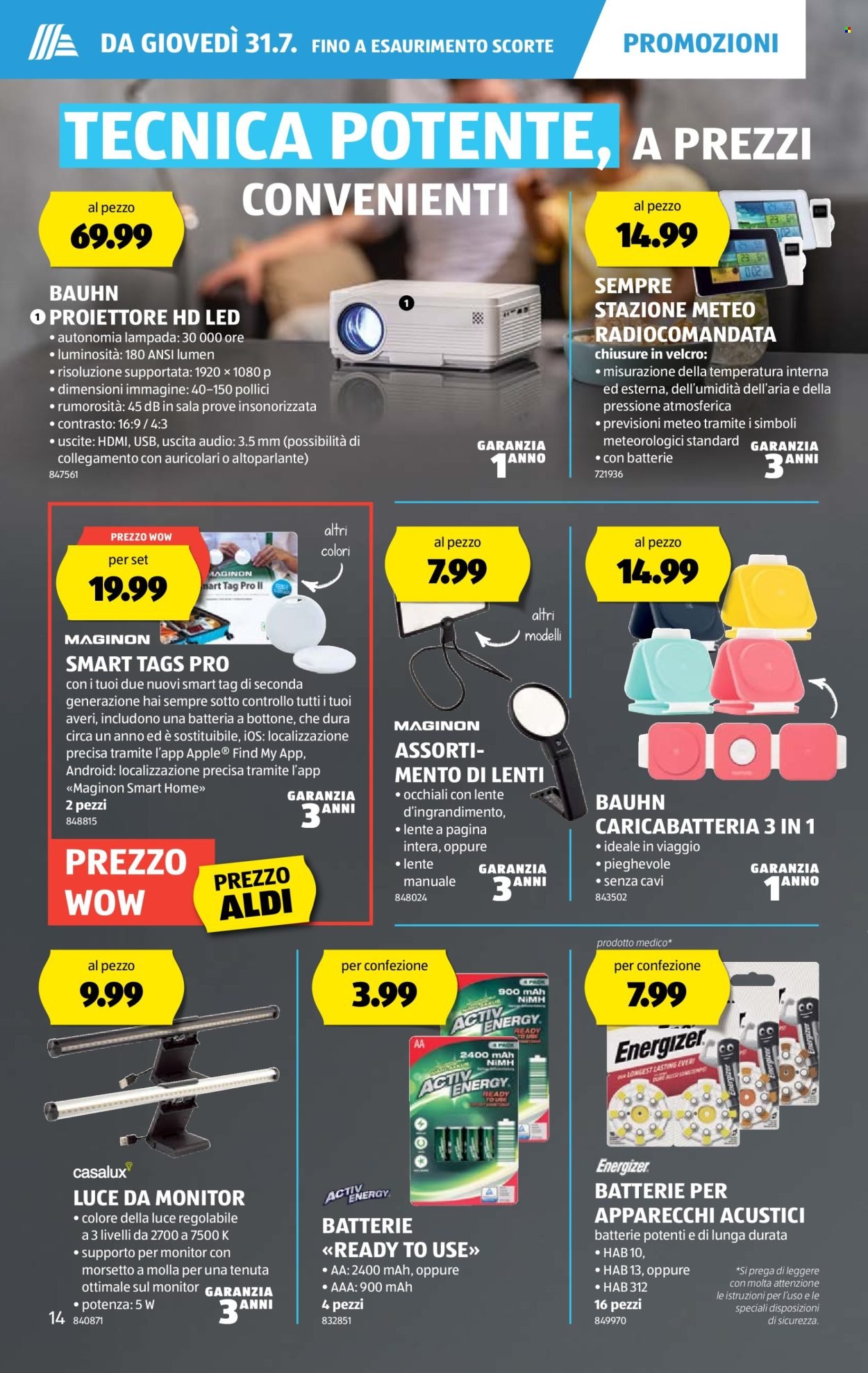 ALDI Prospekt - Vom 31.7.2025 (2025-07-31 - 2025-08-06)