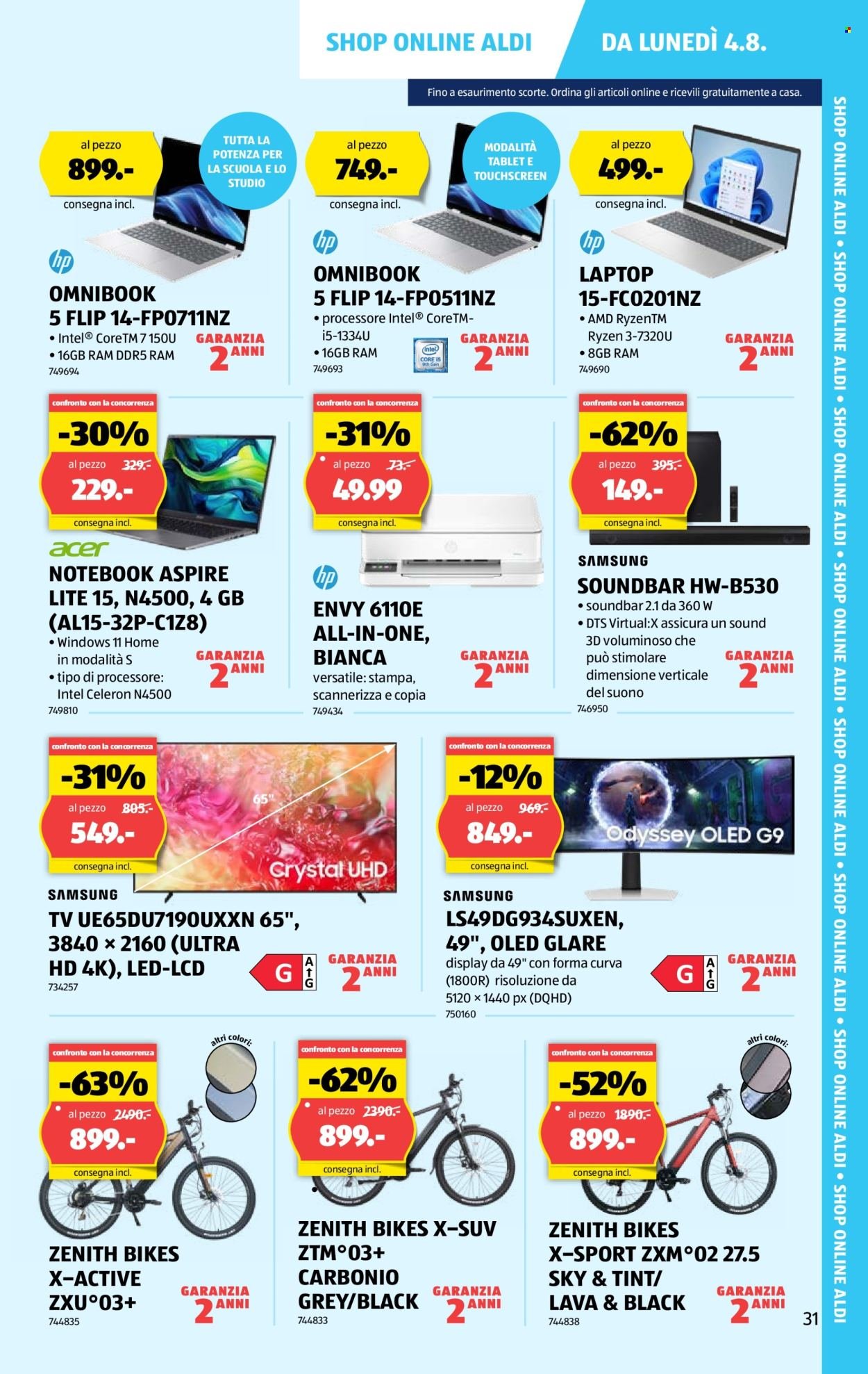 ALDI Prospekt - Vom 31.7.2025 (2025-07-31 - 2025-08-06)
