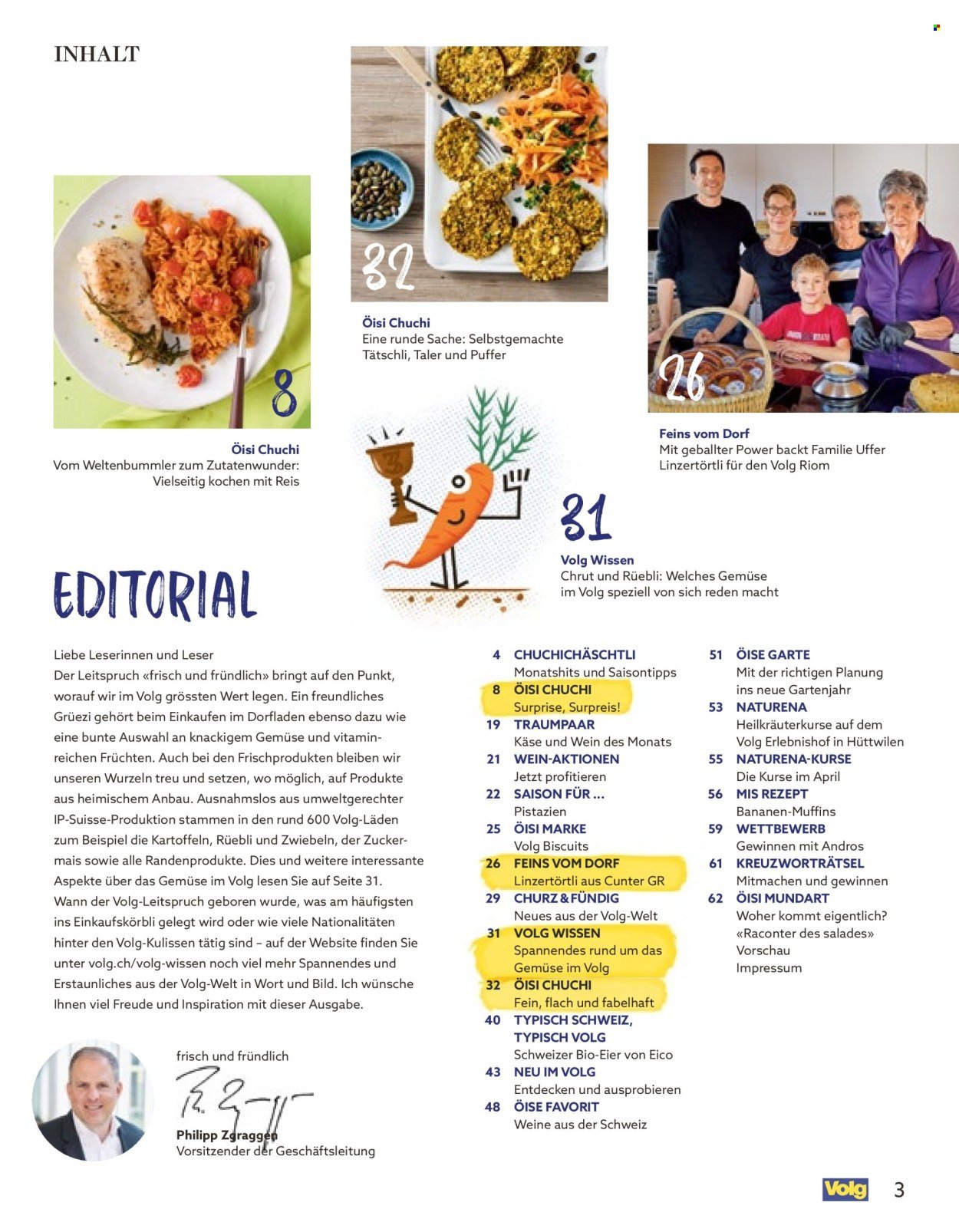 VOLG Prospekt - Vom 1.3.2026 (2026-03-01 - 2026-03-31) | 3