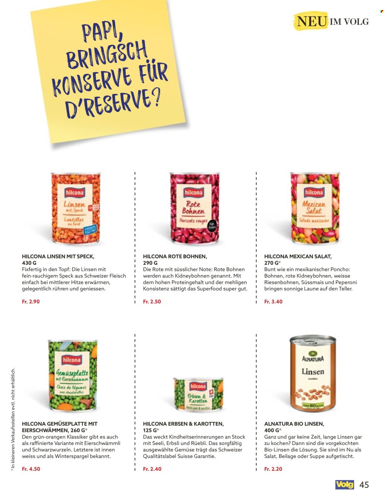 VOLG Prospekt - Vom 1.3.2026 (2026-03-01 - 2026-03-31) | 45