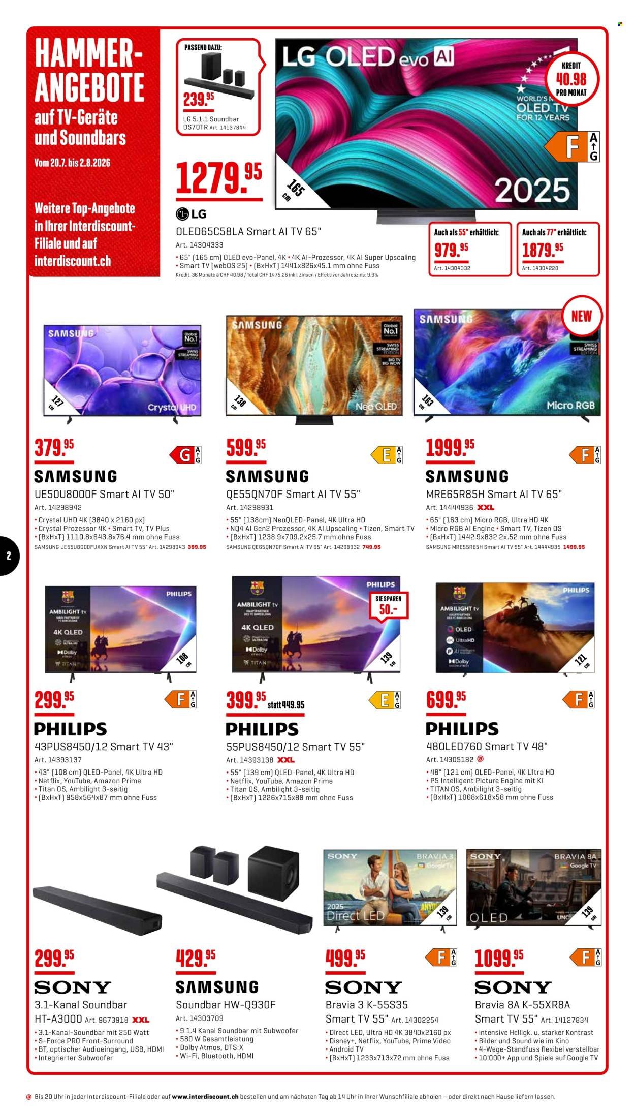 INTERDISCOUNT Prospekt - Vom 20.7.2026