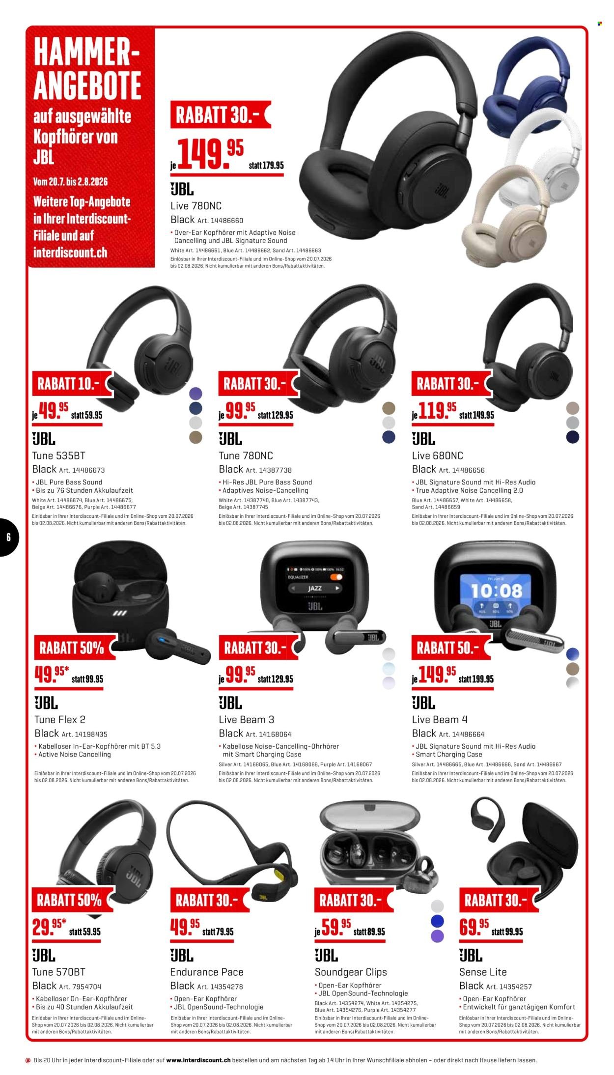 INTERDISCOUNT Prospekt - Vom 20.7.2026