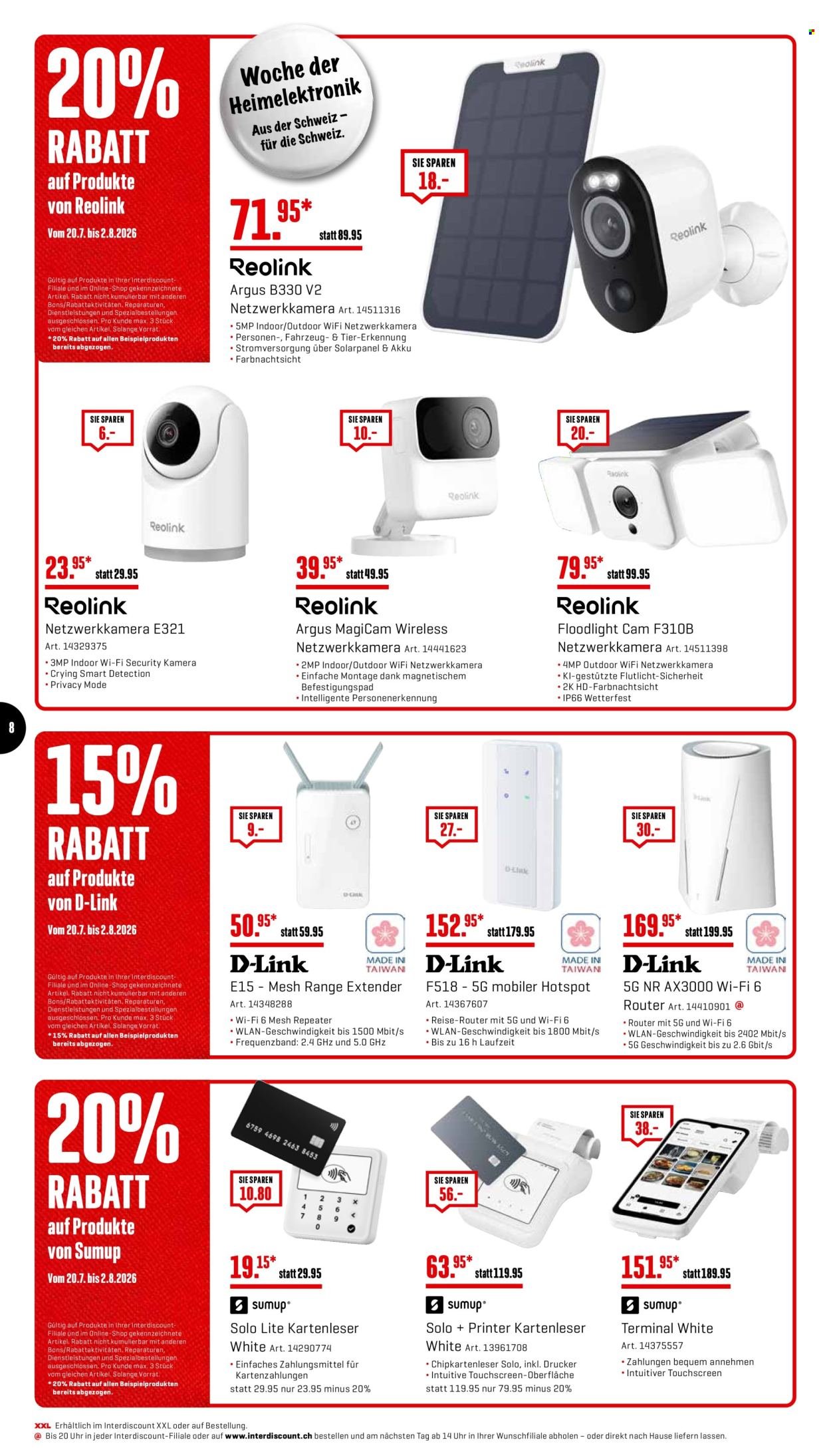 INTERDISCOUNT Prospekt - Vom 20.7.2026