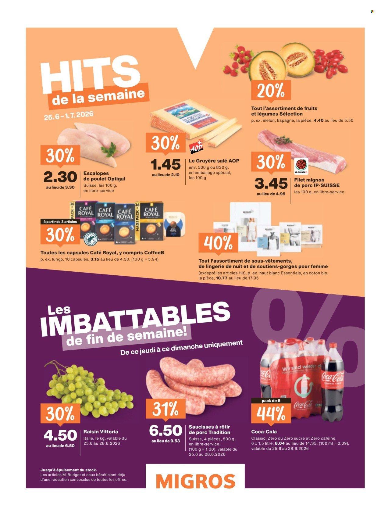 MIGROS Prospekt - Vom 24.6.2026