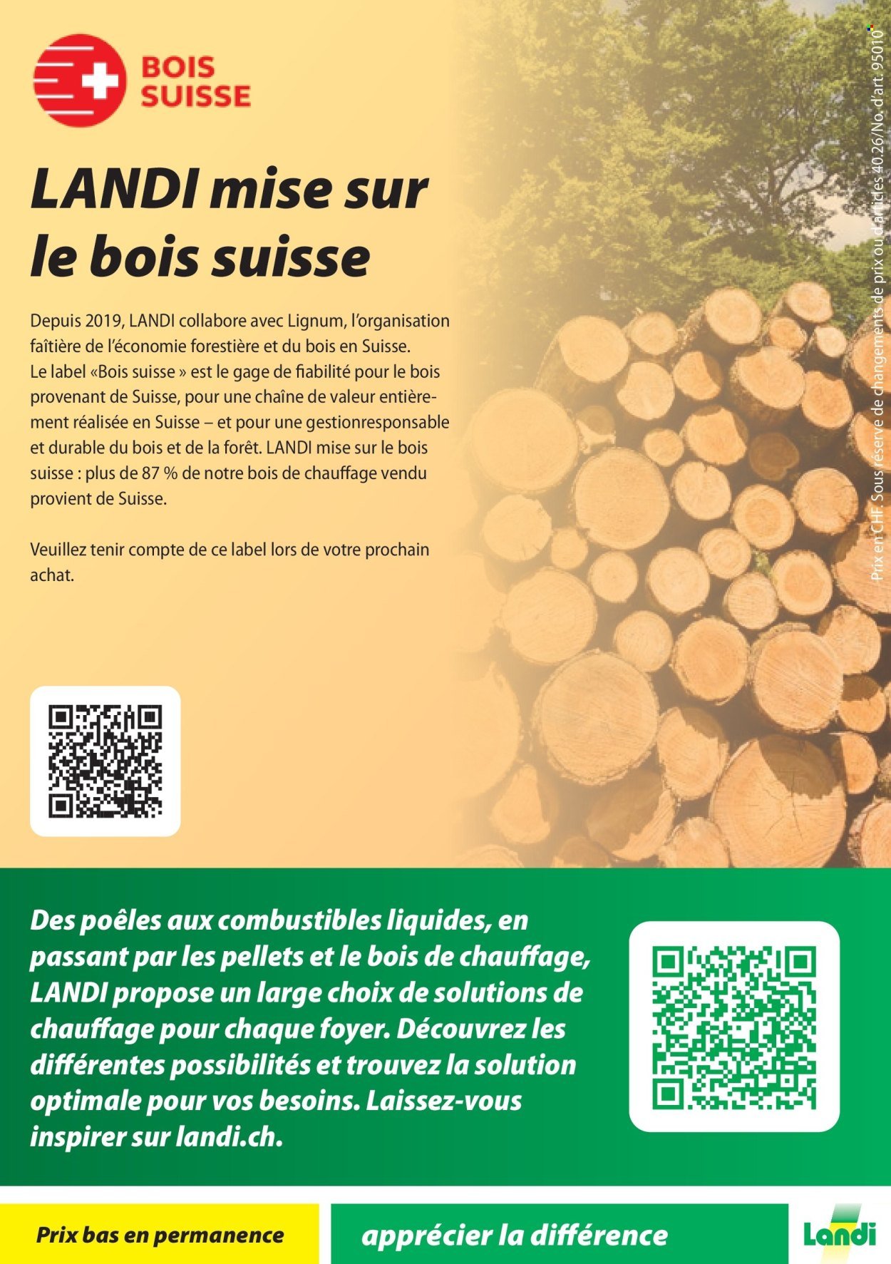 LANDI Prospekt - Chauffage
