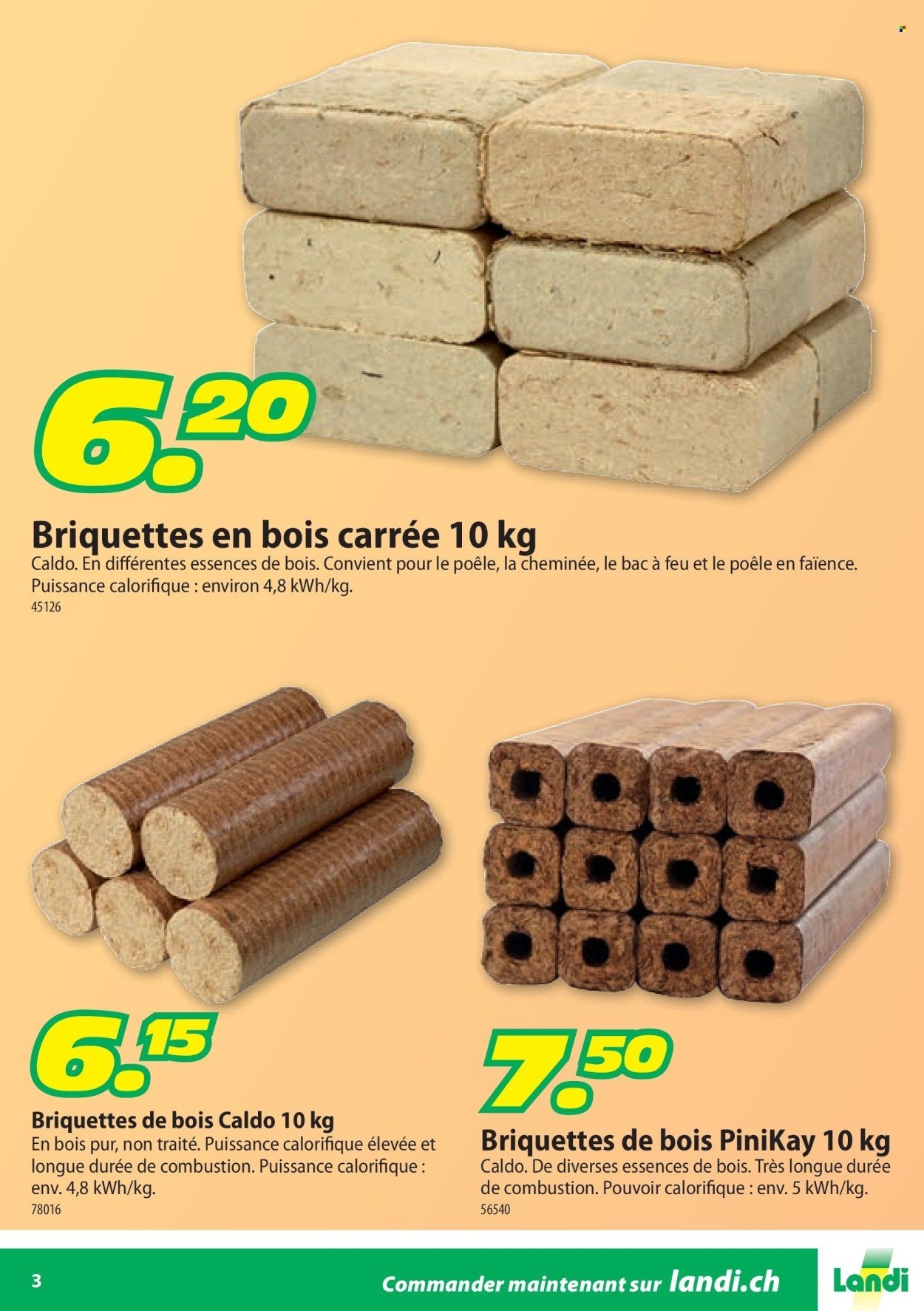 LANDI Prospekt - Chauffage