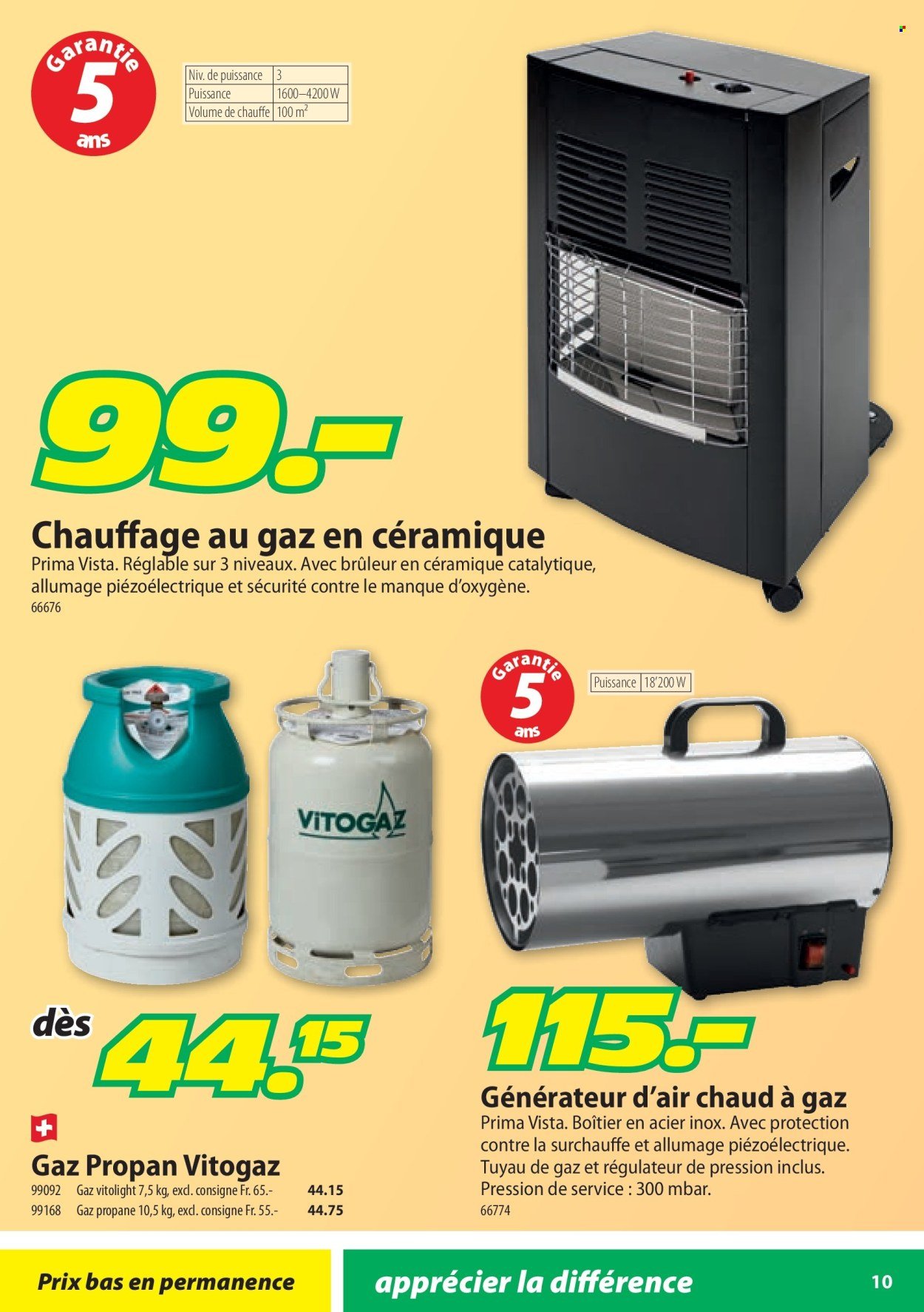 LANDI Prospekt - Chauffage