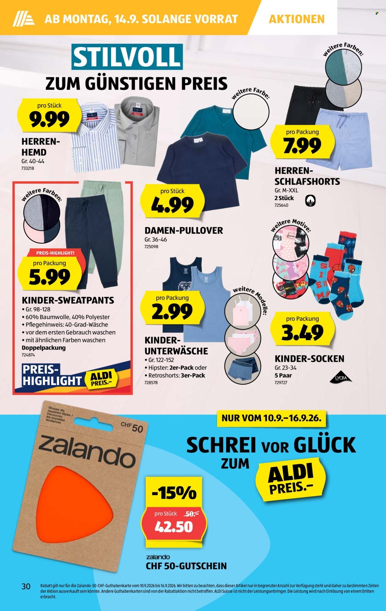 ALDI Prospekt - Vom 10.9.2026