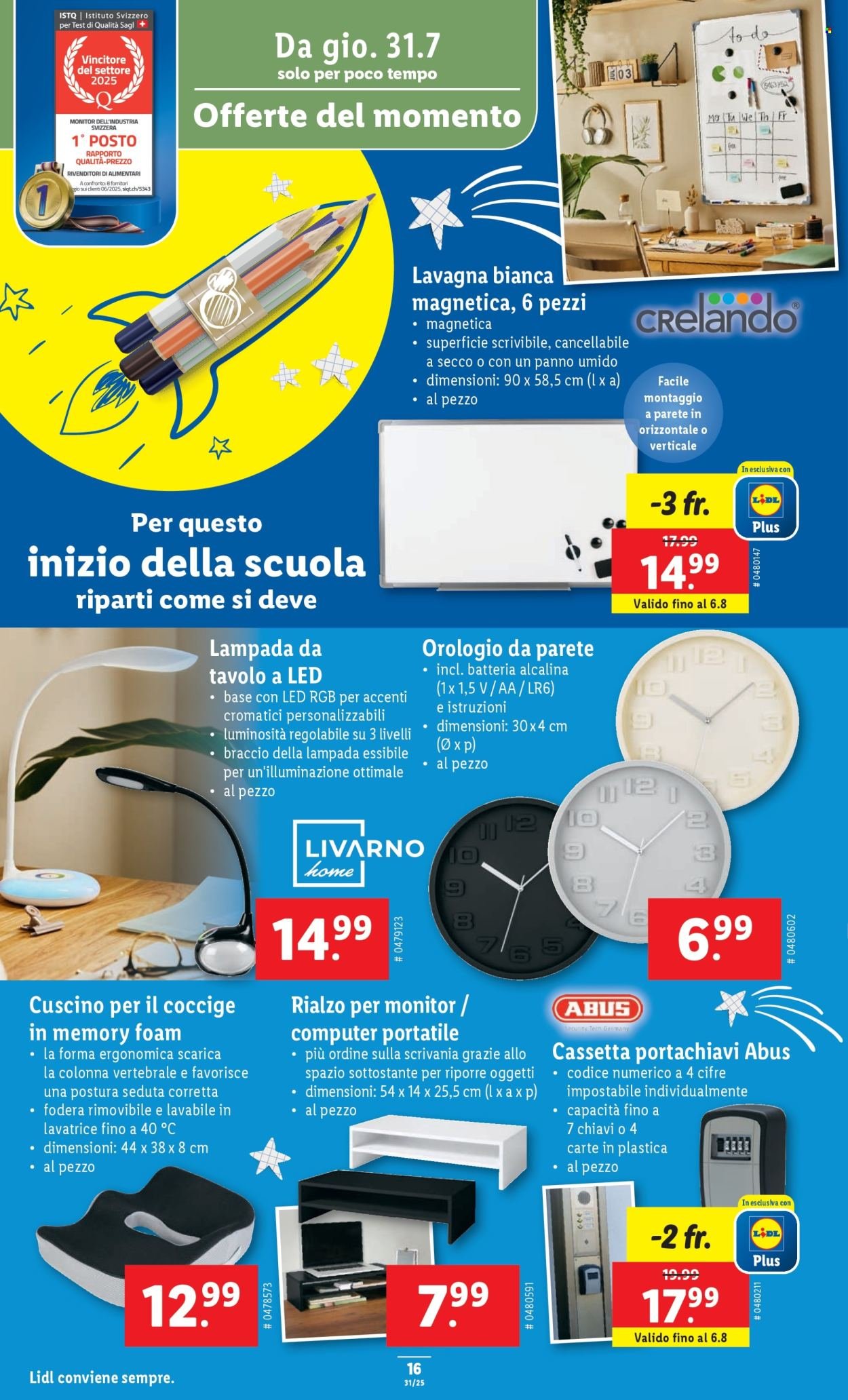 LIDL Prospekt - S 31 (2025-07-31 - 2025-08-06)