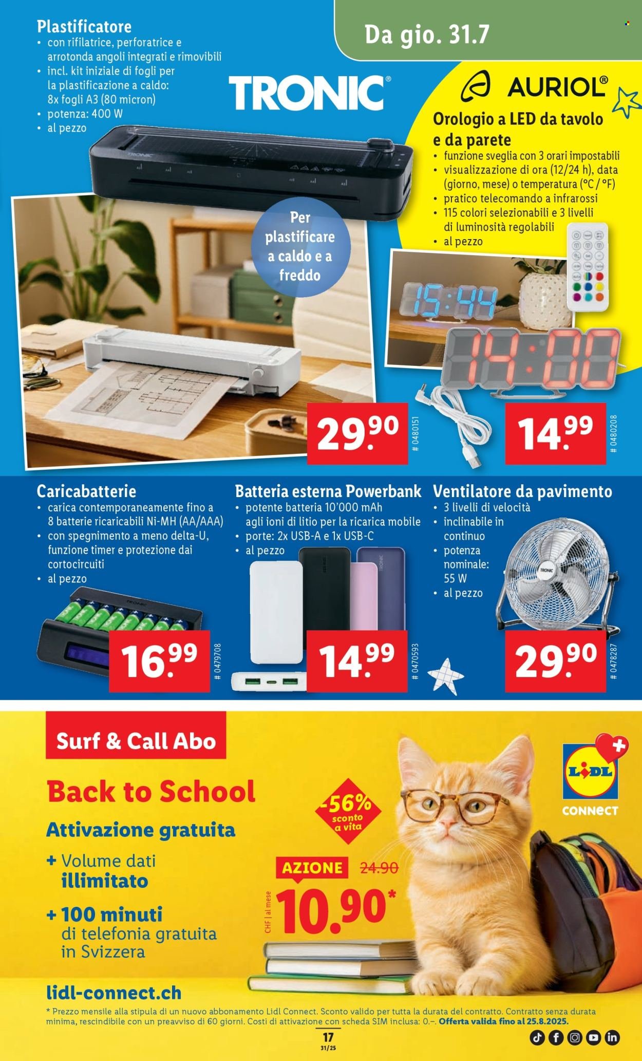 LIDL Prospekt - S 31 (2025-07-31 - 2025-08-06)