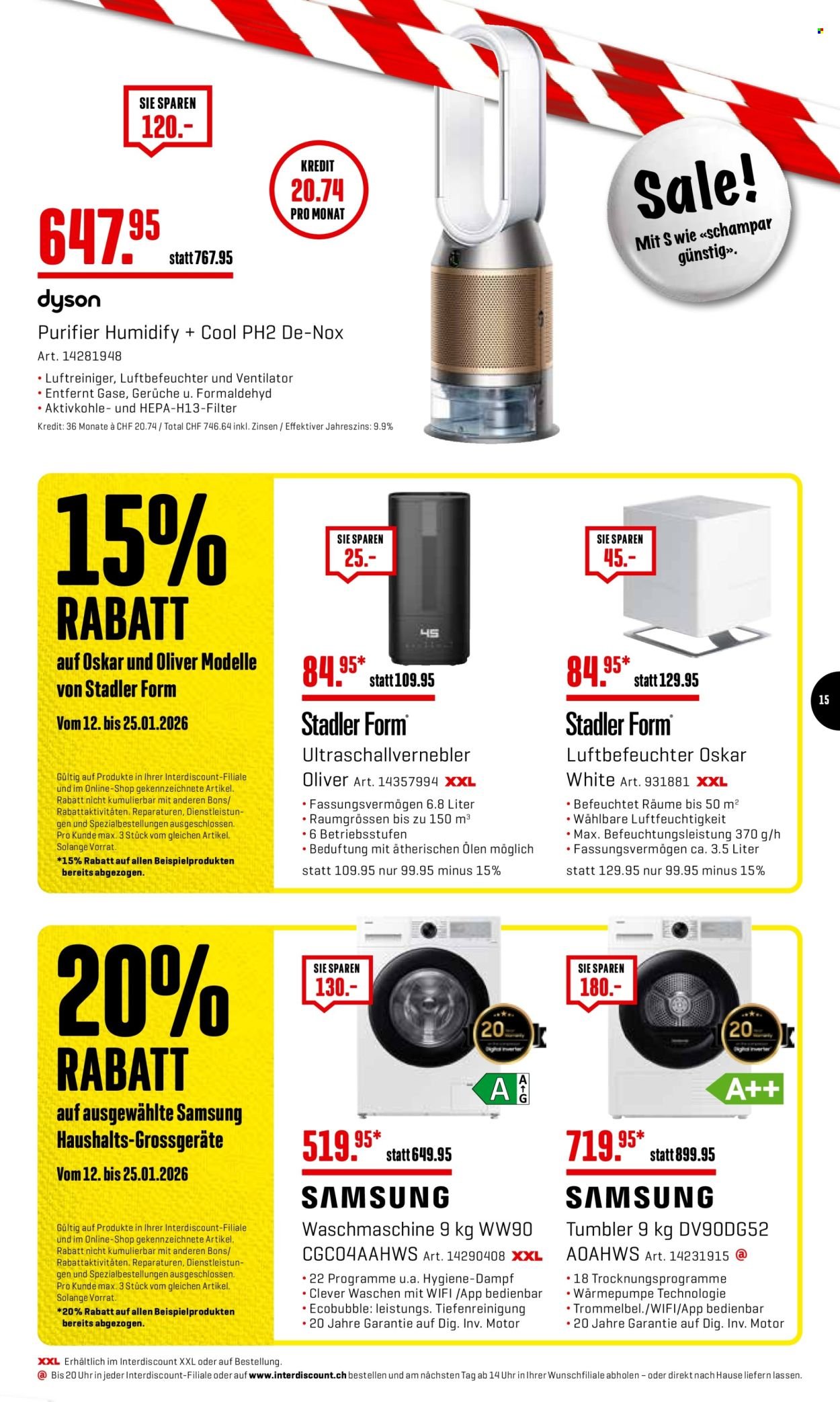 INTERDISCOUNT Prospekt - Vom 12.1.2026 (2026-01-12 - 2026-01-25) | 15